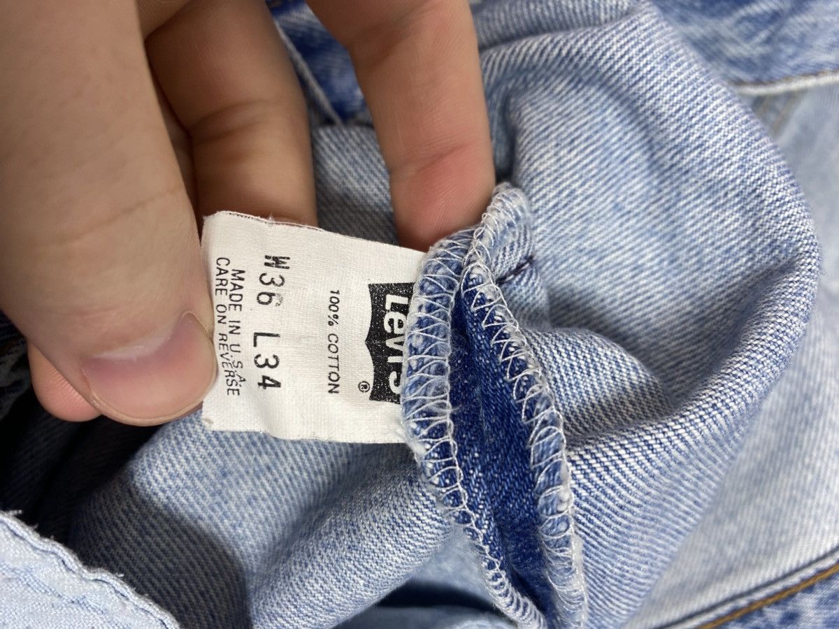 Levi's Vintage 90s Levi’s 501 jeans denim Size US 36 / EU 52 - 8 Thumbnail