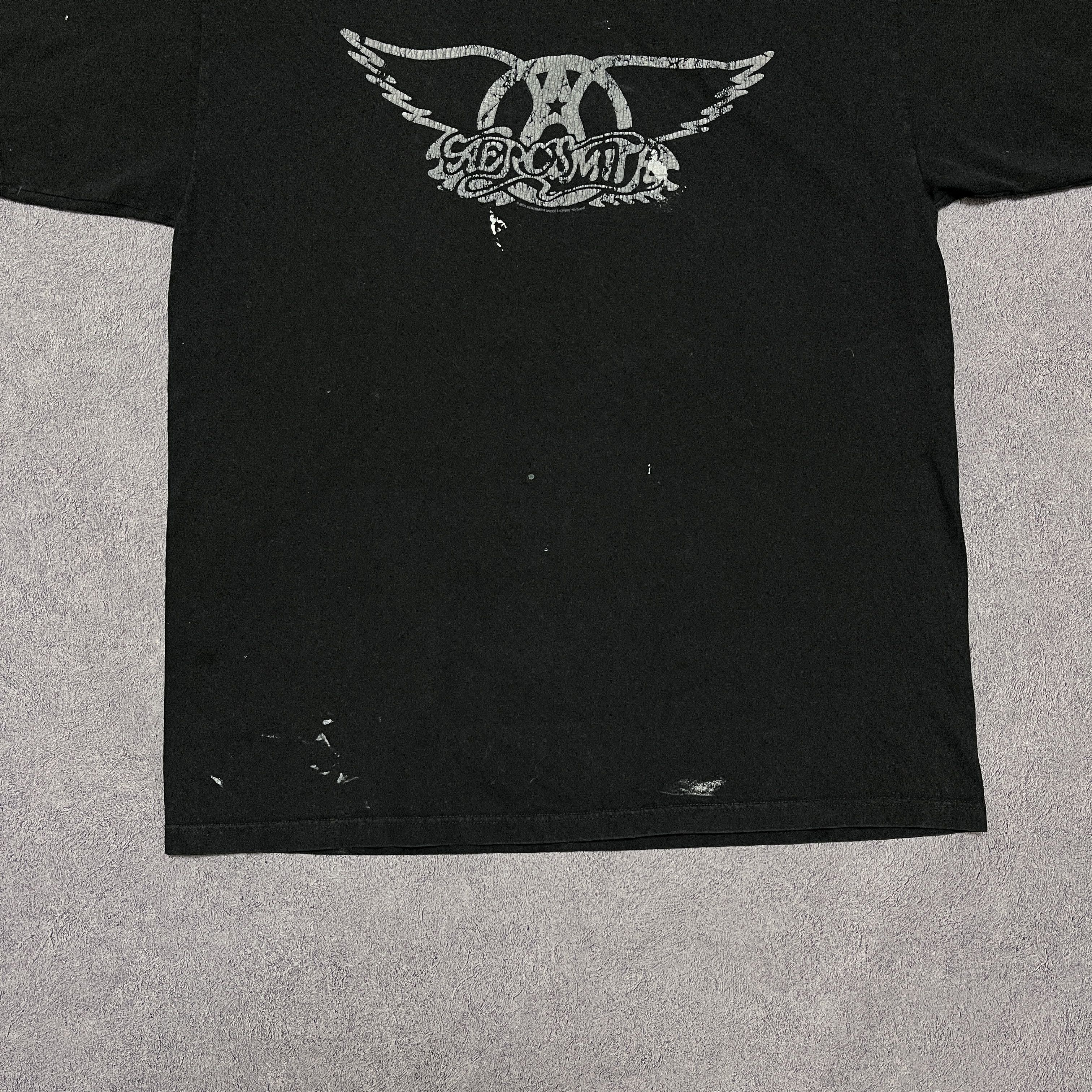 Aerosmith × Band Tees × Vintage Vintage Aerosmith Shirt 2001 Vintage Band Tees Bon Jovi Size US XL / EU 56 / 4 - 7 Thumbnail
