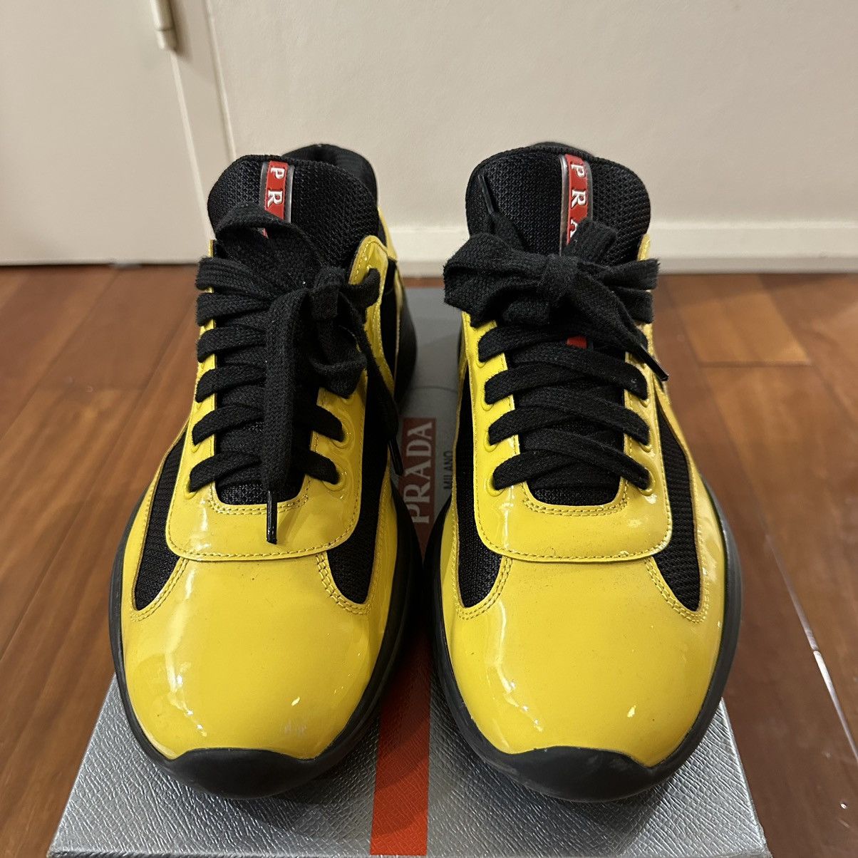 Prada PRADA AMERICA’S CUP PATENT LEATHER Size US 8.5 / EU 41-42 - 4 Thumbnail