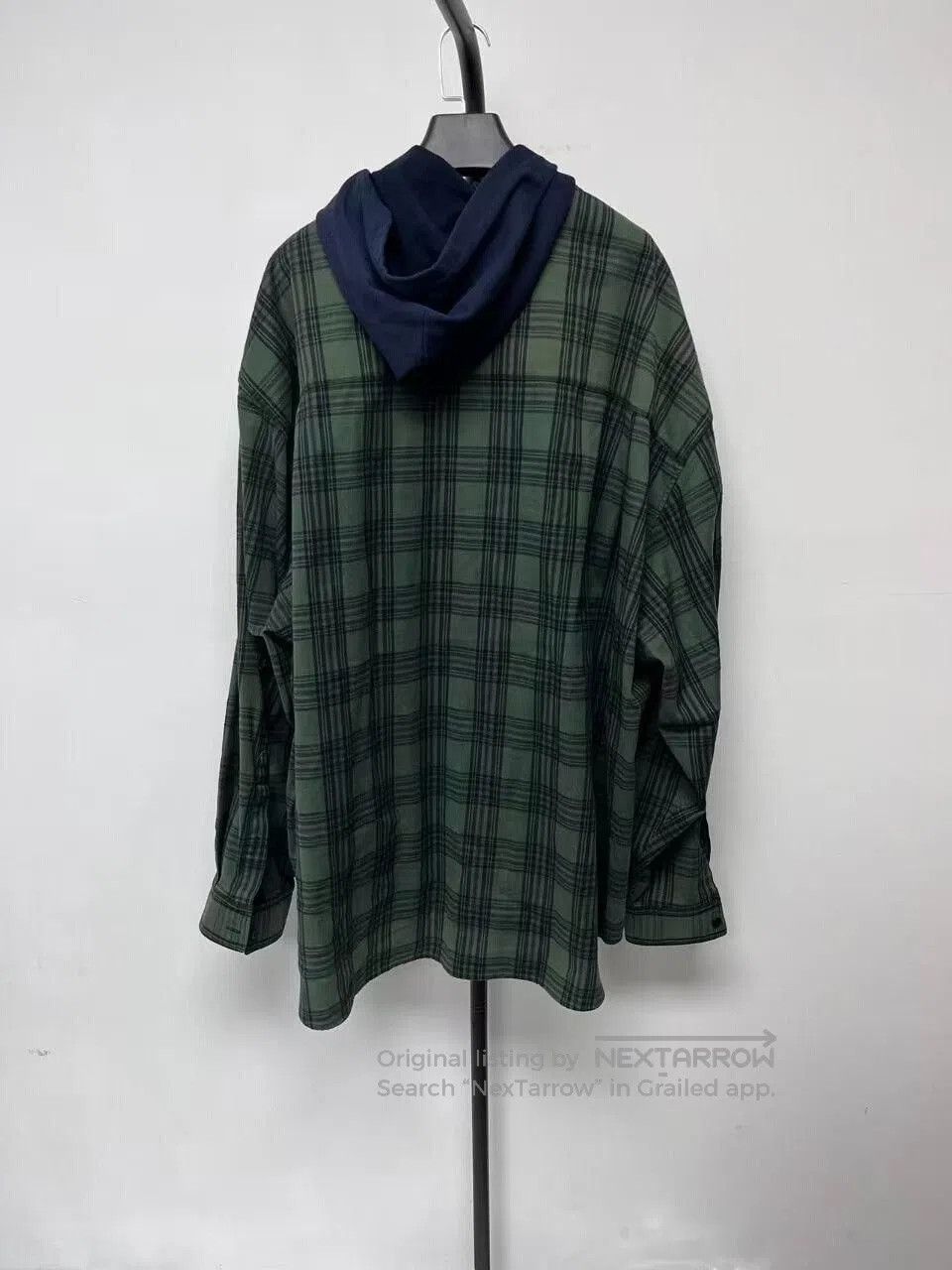 Balenciaga Balenciaga Color Block Plaid Long Sleeve Shirt. Size US M / EU 48-50 / 2 - 2 Thumbnail
