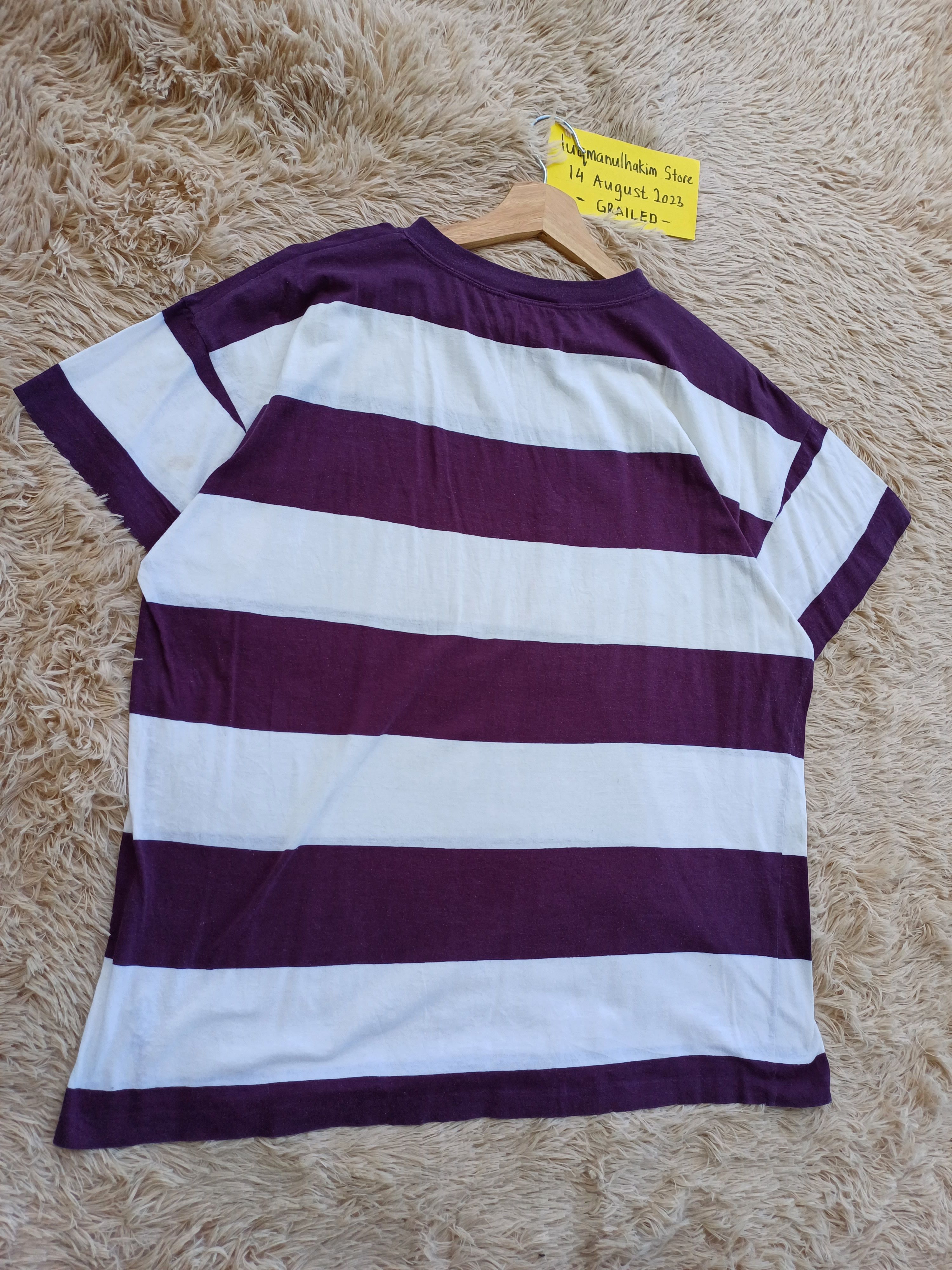 Lacoste Vintage LACOSTE Stripes TShirt Size US M / EU 48-50 / 2 - 12 Thumbnail