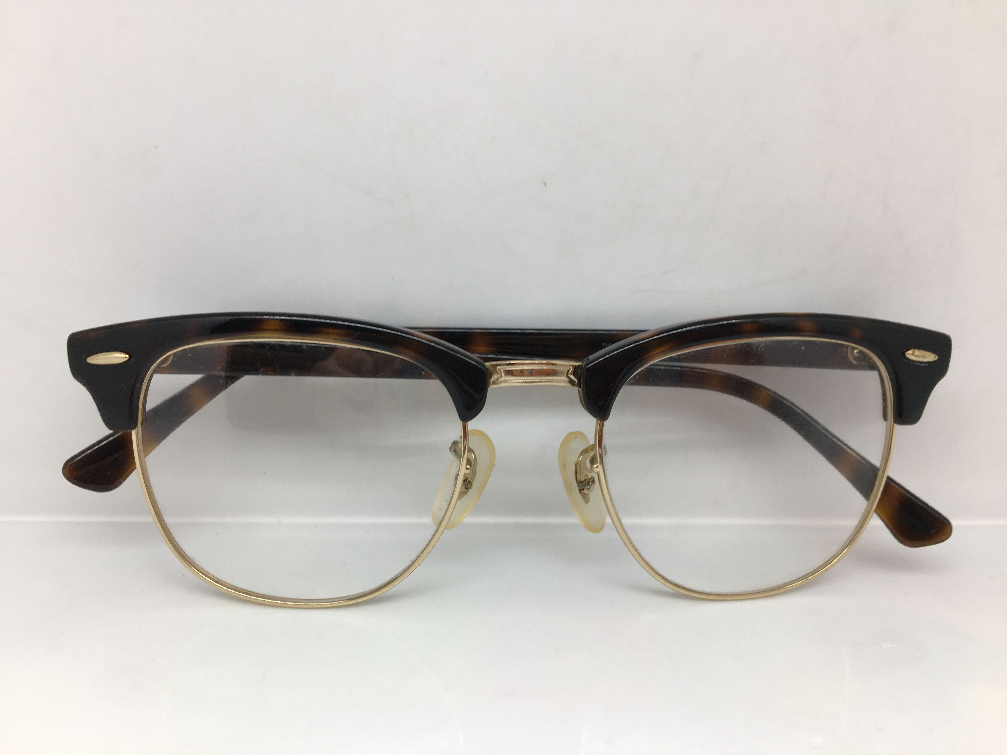 Mod Malcolm X Tortoise Gold Eyeglasses Frame