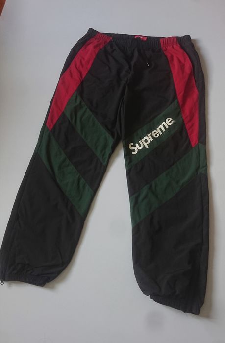 Supreme Supreme Paneled Track Pant Big Logo | Grailed