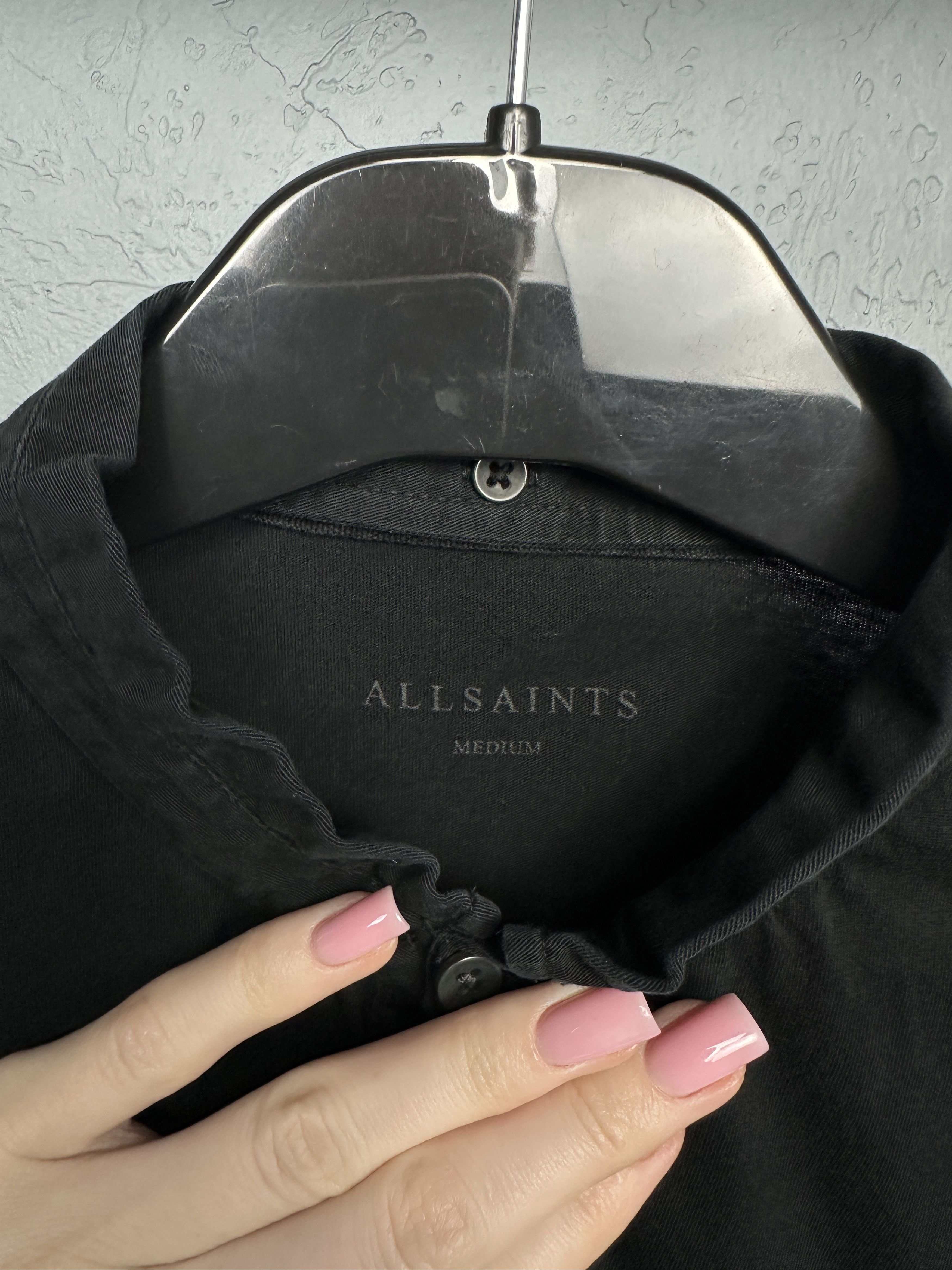 Allsaints Allsaints Mens Grail Polo Shirt Size US M / EU 48-50 / 2 - 3 Thumbnail