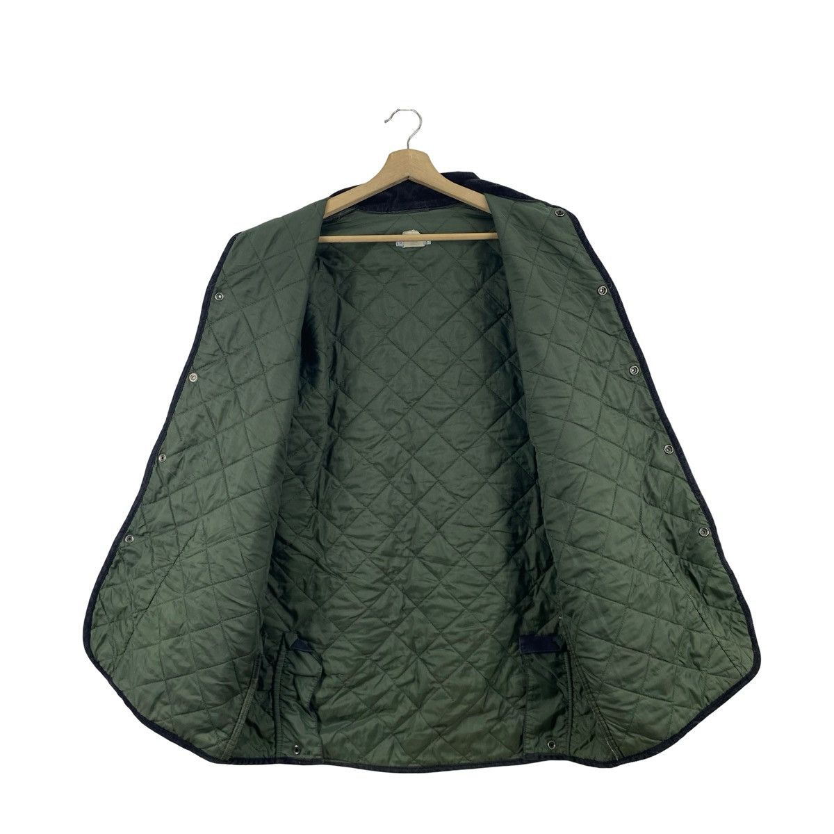 Vintage Vintage BARNEY’S NEW YORK Quilted Work Jacket Snap Button Size US L / EU 52-54 / 3 - 7 Thumbnail