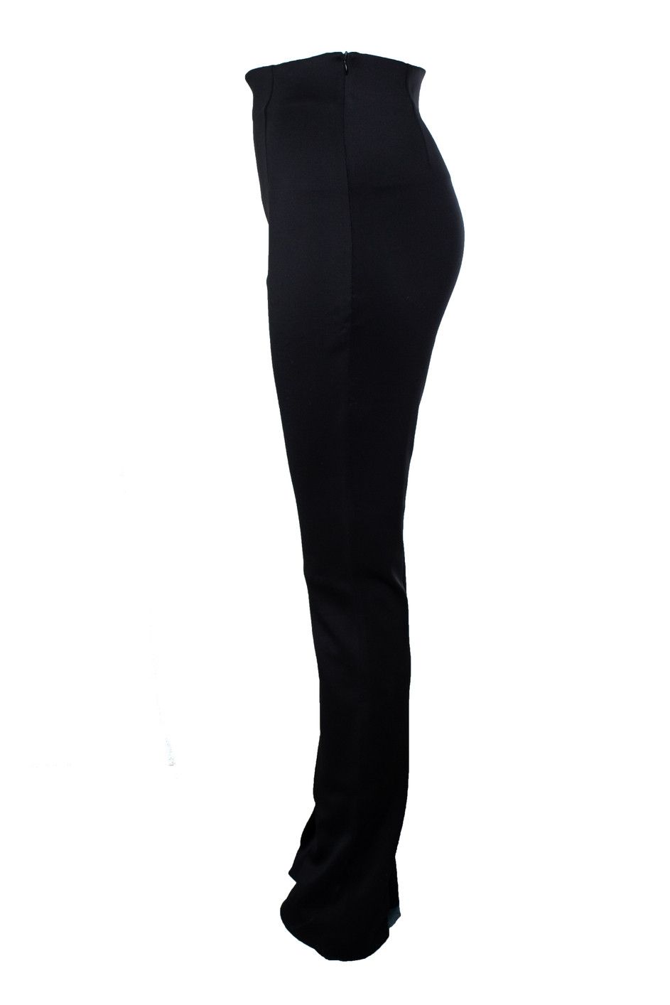 Rohe Rohe, black shiny pantalon with splits Size 27" / US 4 / IT 40 - 4 Thumbnail