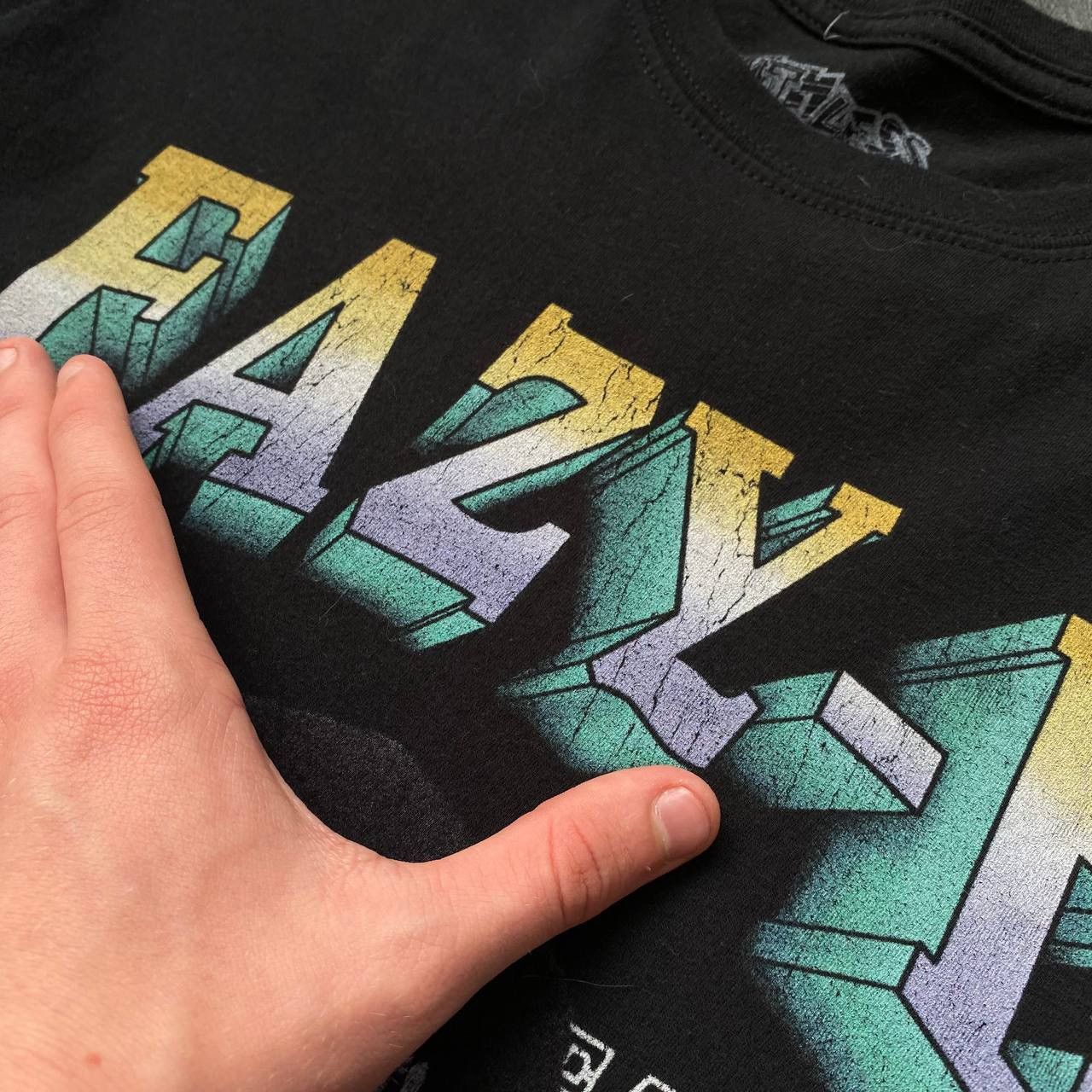 Rap Tees × Vintage Vintage eazy-e big logo tee shirt Size US M / EU 48-50 / 2 - 4 Thumbnail