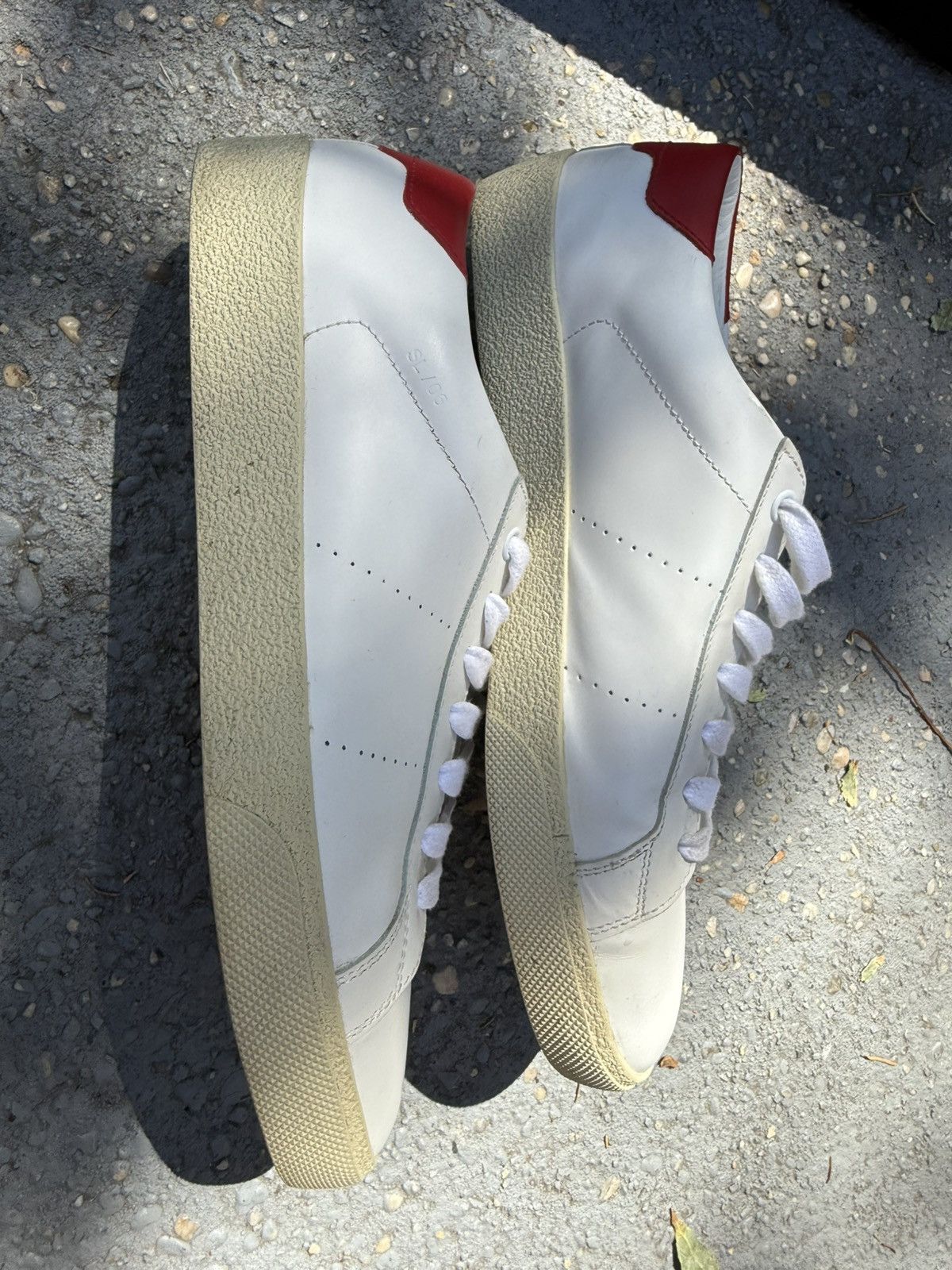 Saint Laurent Paris Saint Laurent Paris Gym Leather Low Top Size US 8 / EU 41 - 7 Thumbnail