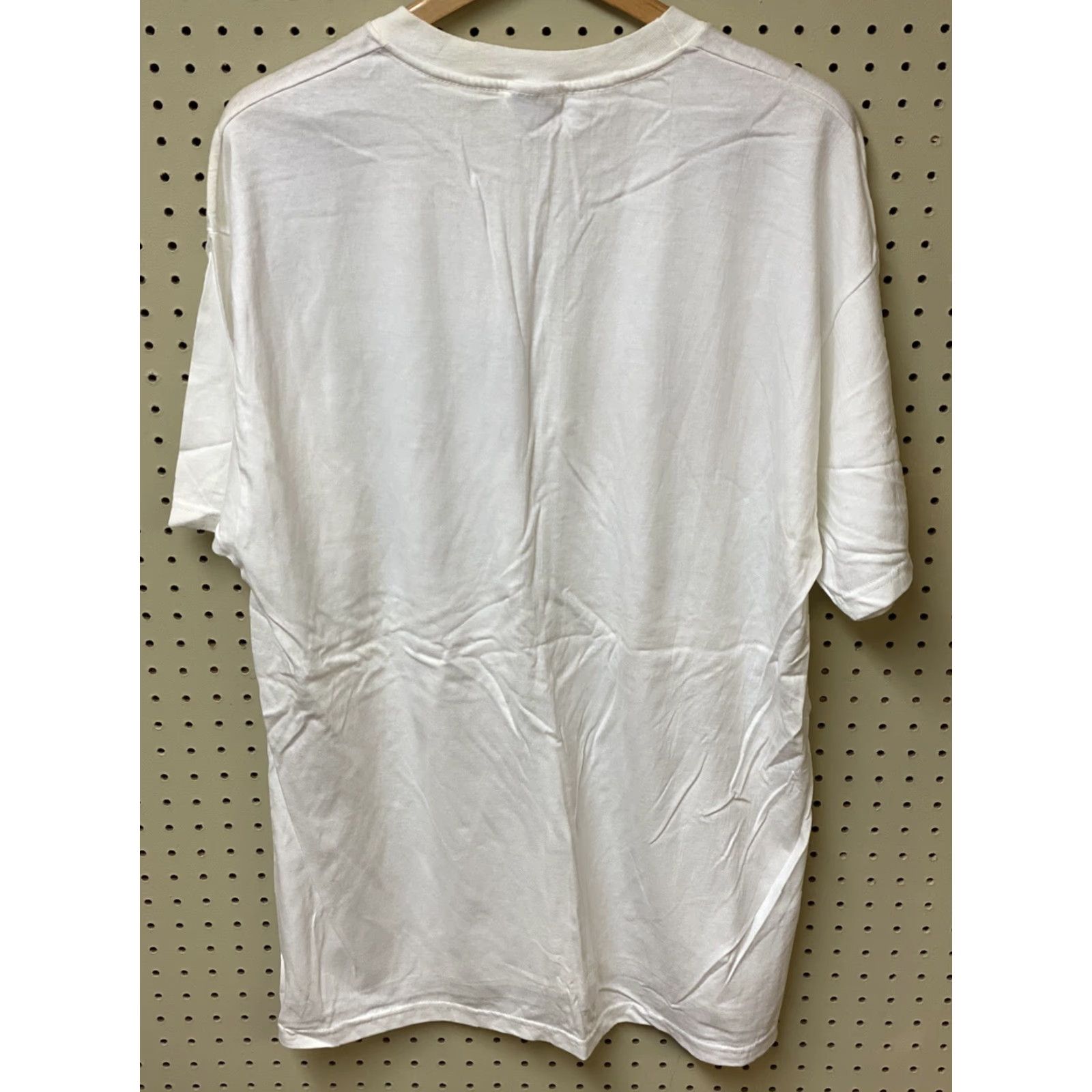 Hanes VINTAGE NOS Hanes T-Shirt Hiram Walker SourBalls Graphic Tee White XL Men Size US XL / EU 56 / 4 - 3 Thumbnail
