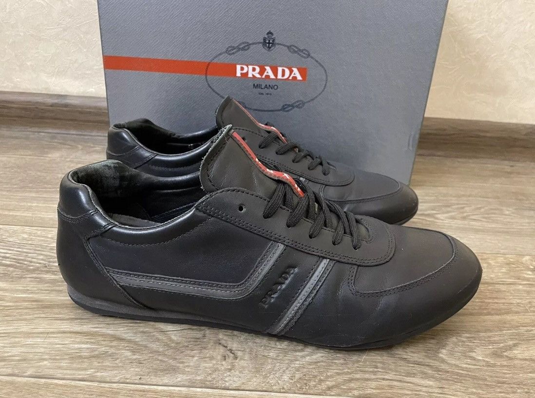 Prada Prada sneakers size 10,5 black Size US 9.5 / EU 42-43 - 8 Thumbnail