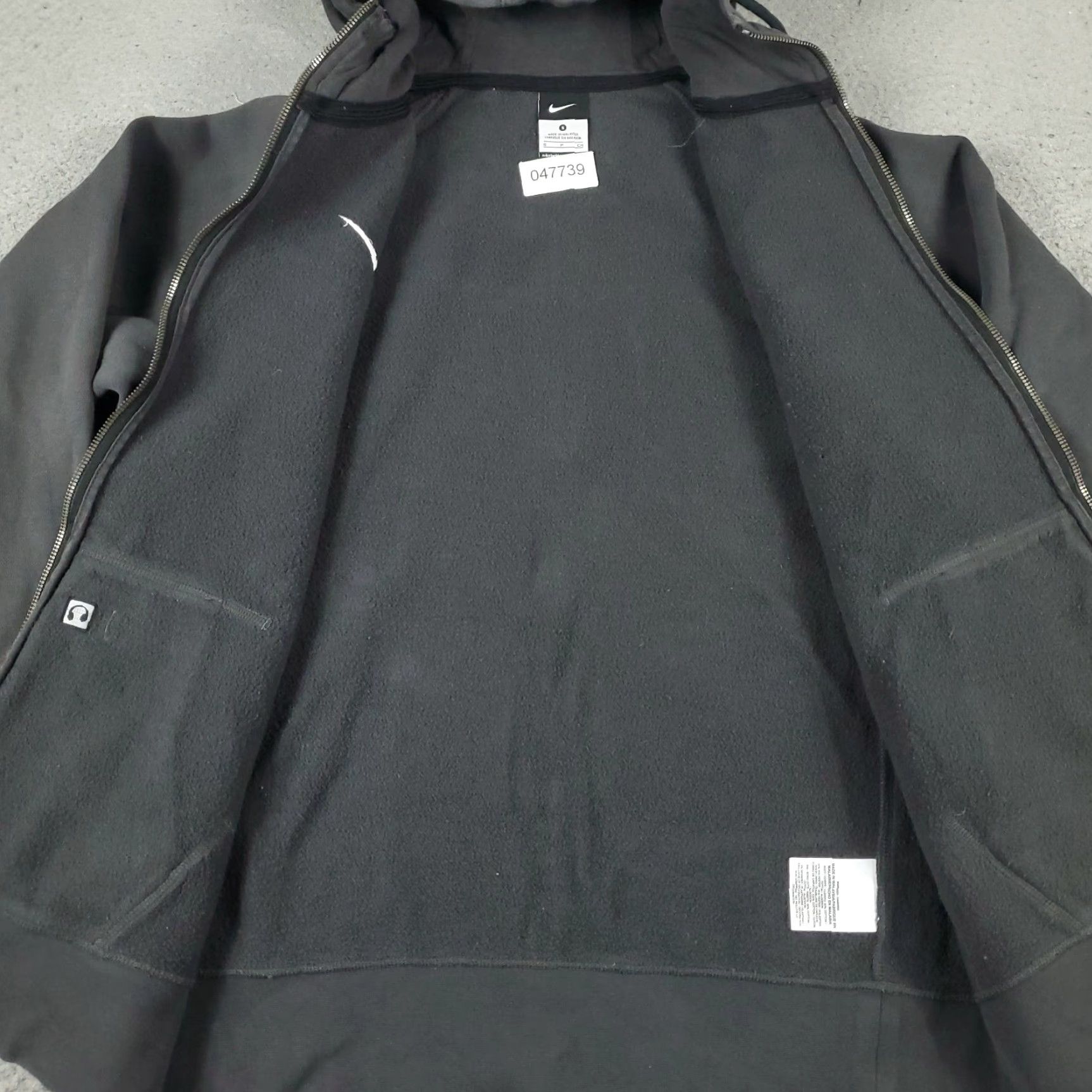Nike Nike Full Zip Hoodie Mens Small Gray Solid Sweatshirt Sunday Night Football Size US S / EU 44-46 / 1 - 6 Thumbnail