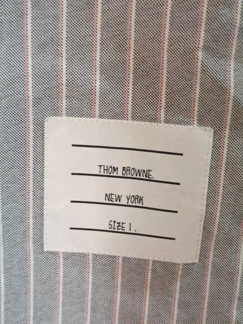 Thom Browne Thom Browne long-sleeved T-shirt Size US S / EU 44-46 / 1 - 6 Thumbnail