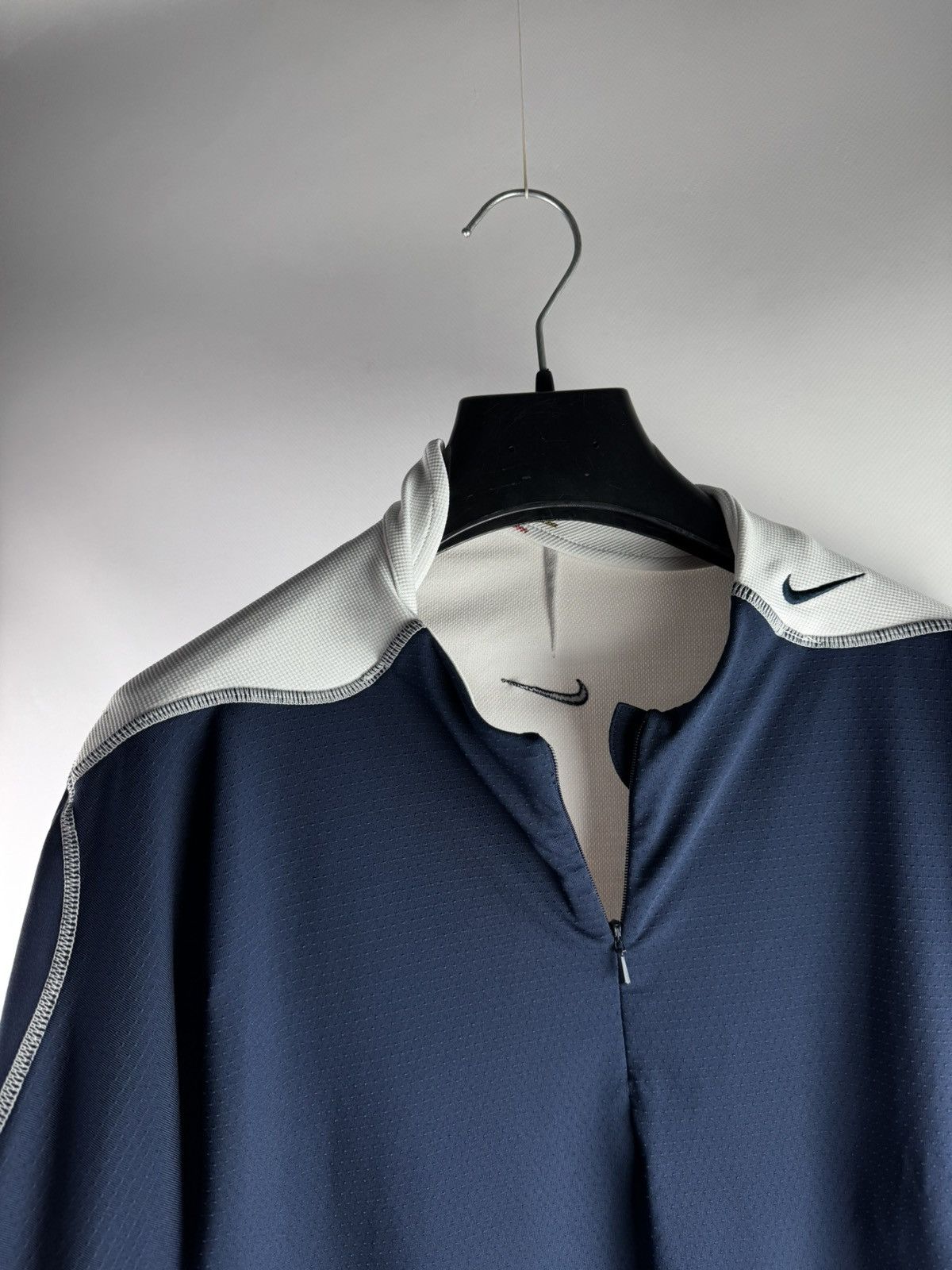 Nike Vintage 90s Nike Half Zip 1/3 Longsleeve (Tn / Zm) Size US L / EU 52-54 / 3 - 4 Thumbnail