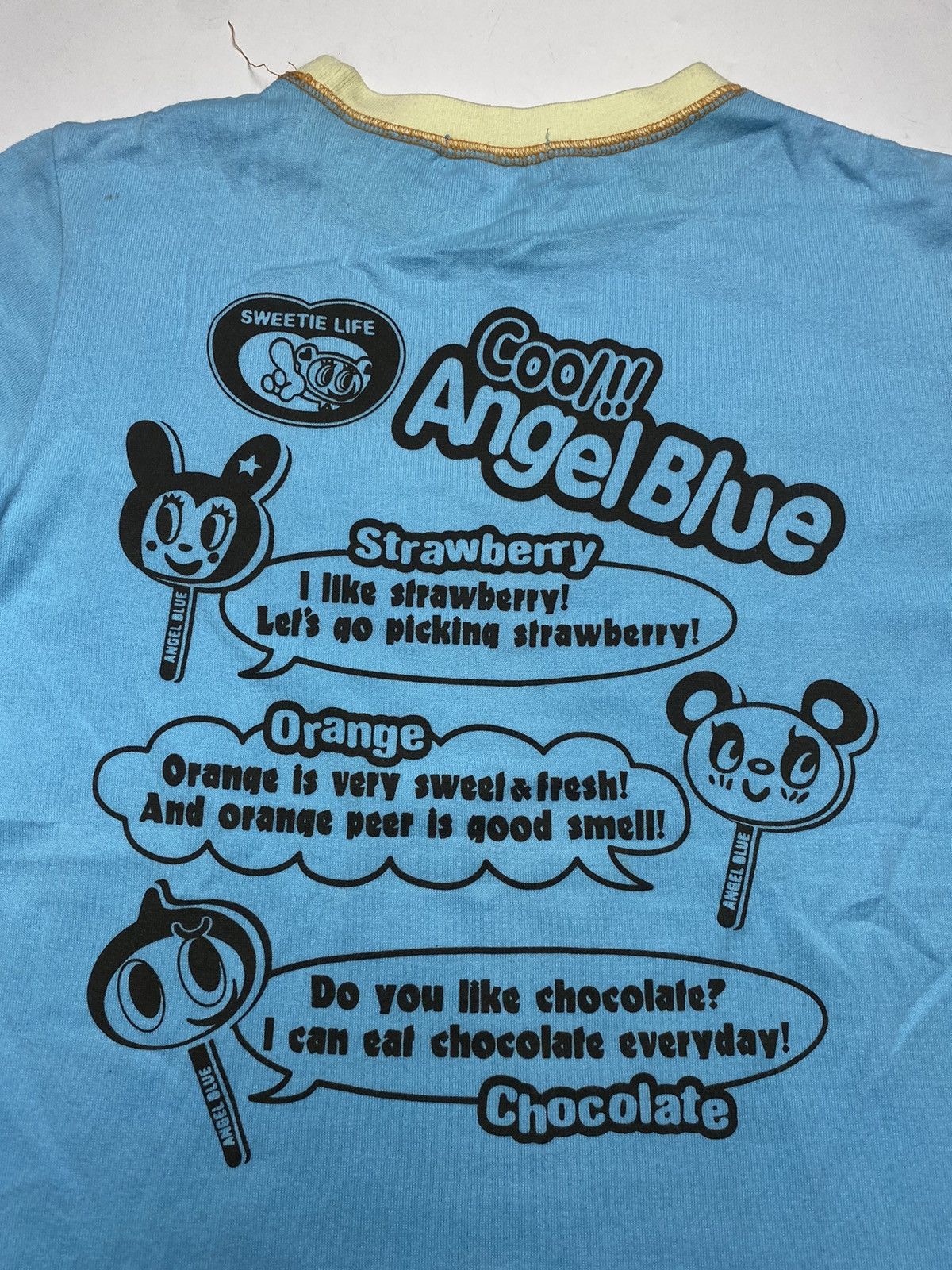 Angel Blue 2000s Angel Blue - Chocolate Baby Tee Size M / US 6-8 / IT 42-44 - 4 Thumbnail