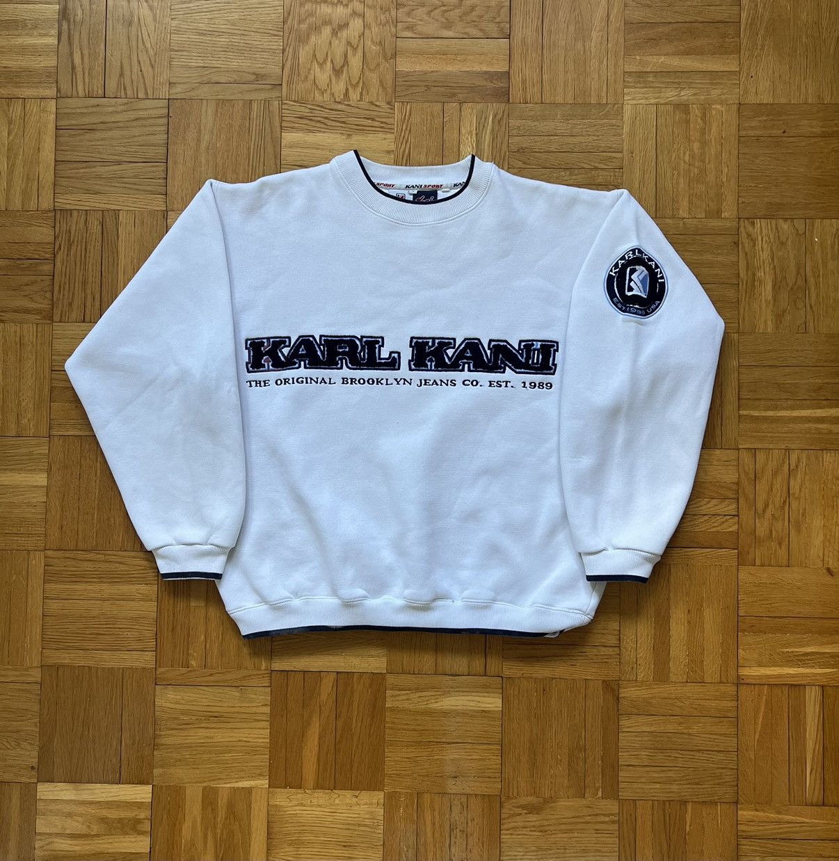 Karl Kani Sweatshirt Karl Kani Big Logo Vintage 90’s Boxy Fit 63x61 cm Size US L / EU 52-54 / 3 - 1 Thumbnail