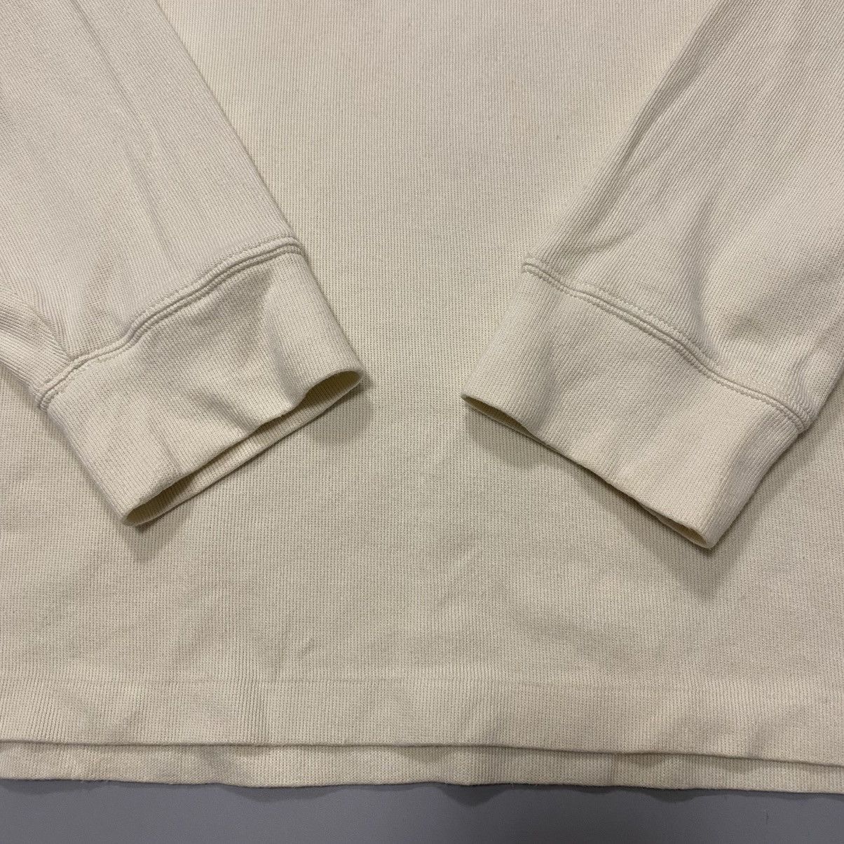 Polo Ralph Lauren Polo Ralph Lauren 1/4 Zip Sweater Size XL Cream Size US XL / EU 56 / 4 - 4 Thumbnail