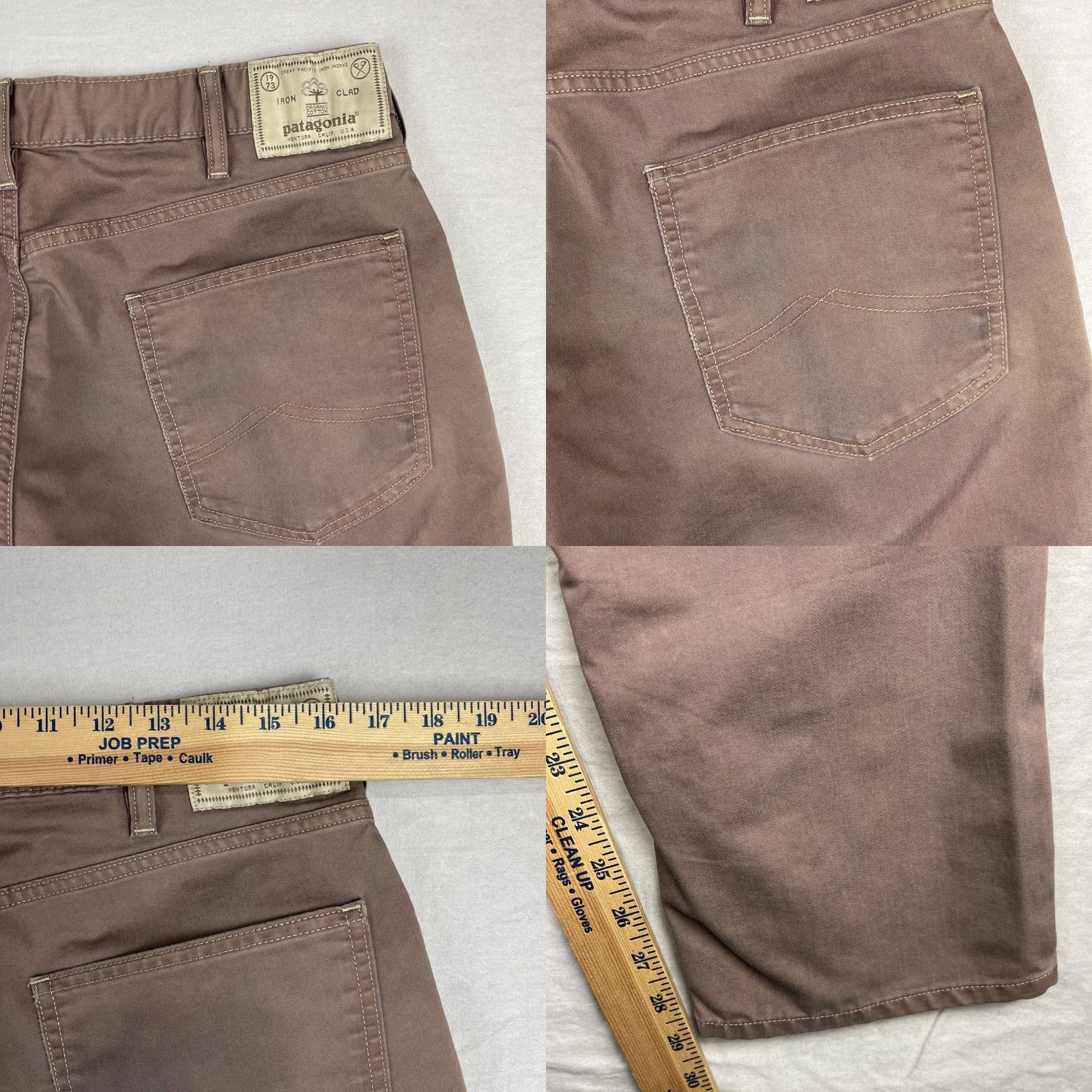 Patagonia Patagonia Pants Mens 34x30 Purple Performance Twill Jeans Iron Clad Jeans Shirts Pants Size US 34 / EU 50 - 9 Thumbnail
