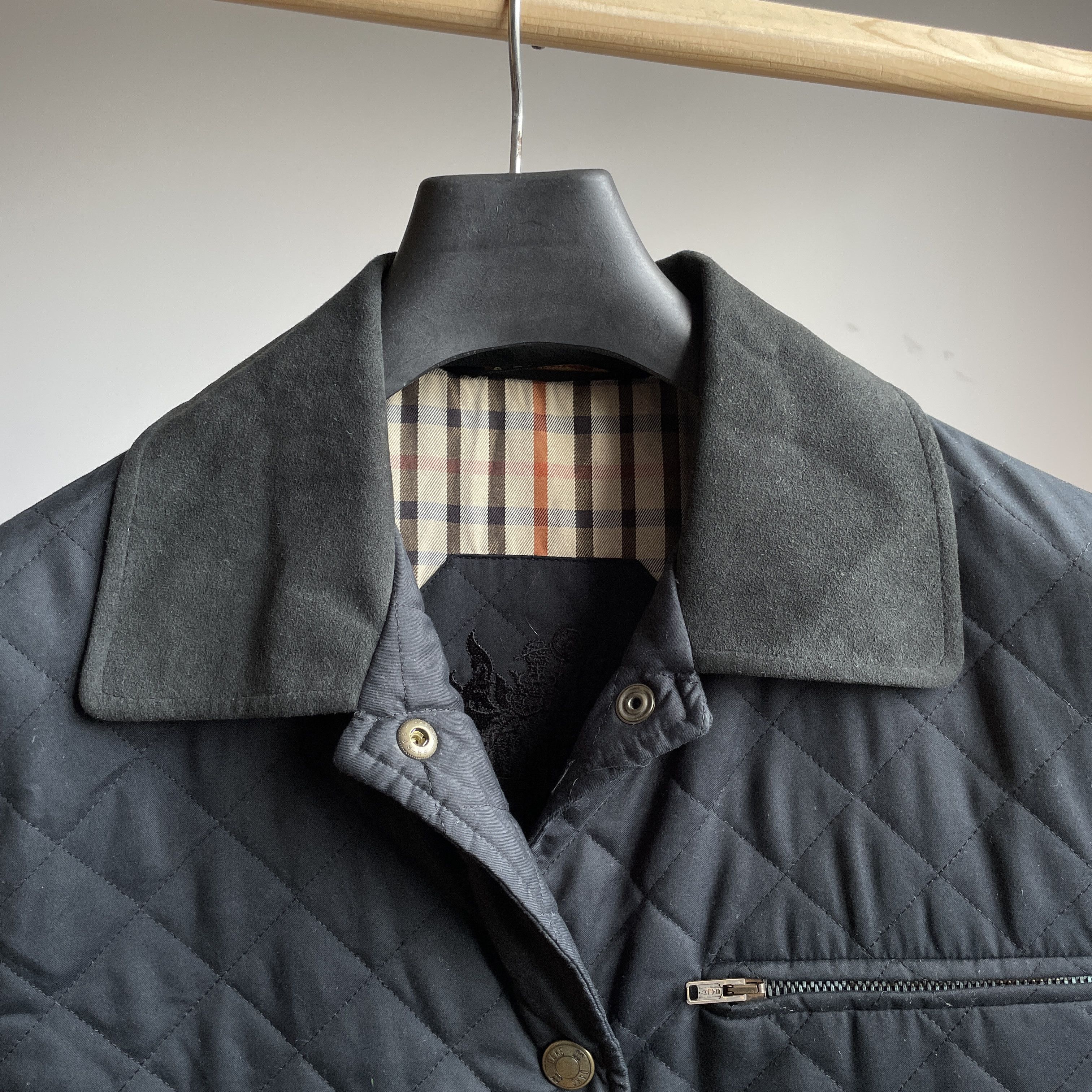 DAKS Daks London Vintage Womens Quilted Jacket Size UK 14 Size L / US 10 / IT 46 - 6 Thumbnail