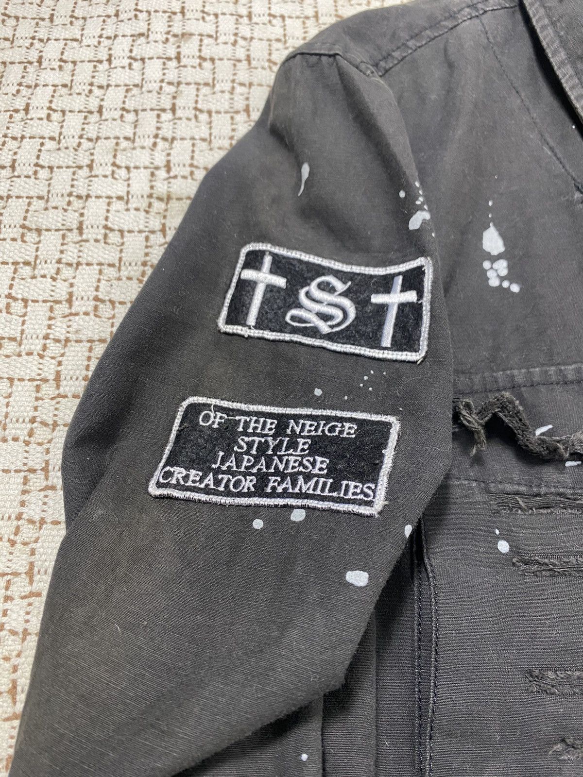 Japanese Brand Of The Neige Style Splash Paint Zipper Punk Jacket Size US S / EU 44-46 / 1 - 5 Thumbnail