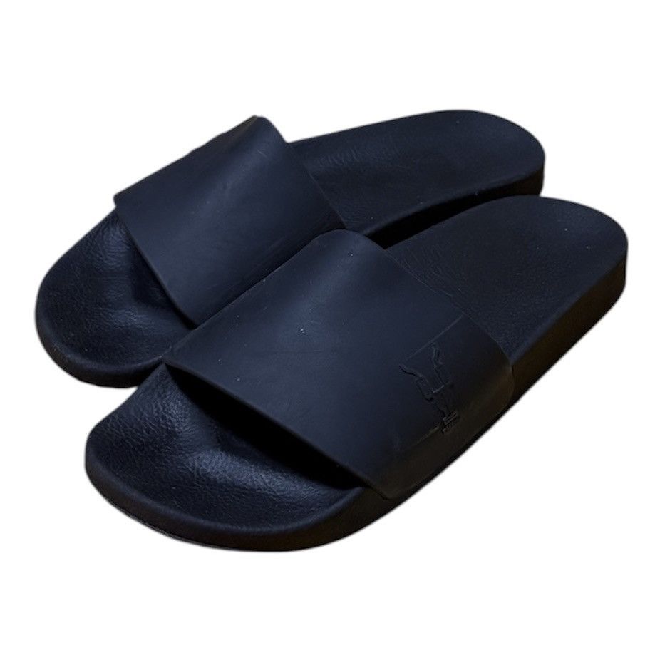 Rick Owens Drkshdw SS2018 RICK OWENS DRKSHDW SHOWER SLIDES RUBBER Size US 7.5 / EU 40-41 - 1 Thumbnail
