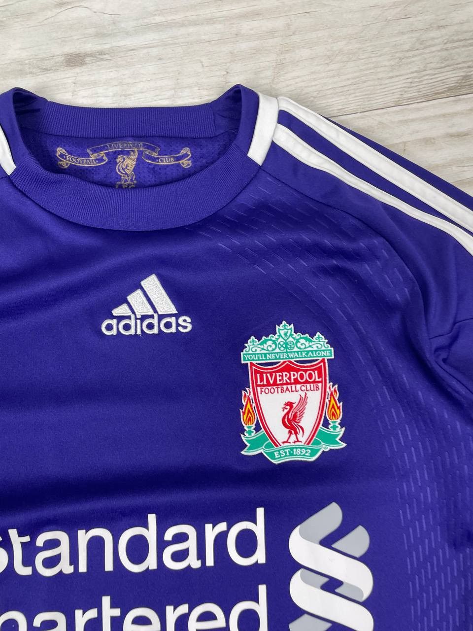 Adidas Liverpool 2010 2012 Goalkeeper Long Sleeve Shirt Jersey Size US S / EU 44-46 / 1 - 6 Thumbnail