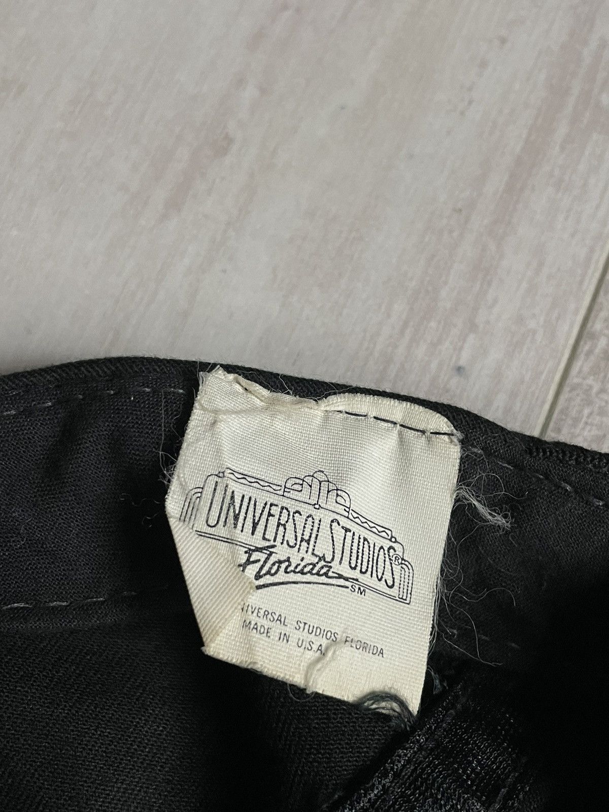 Universal Studios Vintage Universal Studios Florida 1990’s Black Hat Cap RARE Size ONE SIZE - 6 Thumbnail