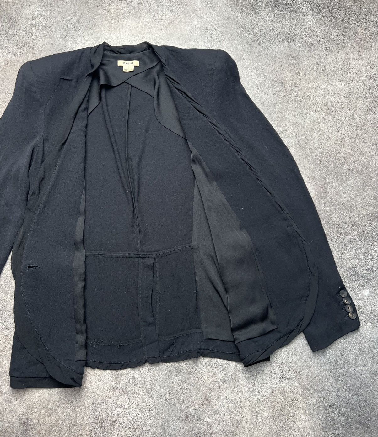 Helmut Lang Helmut Lang one button blazer jacket Size S / US 4 / IT 40 - 7 Thumbnail