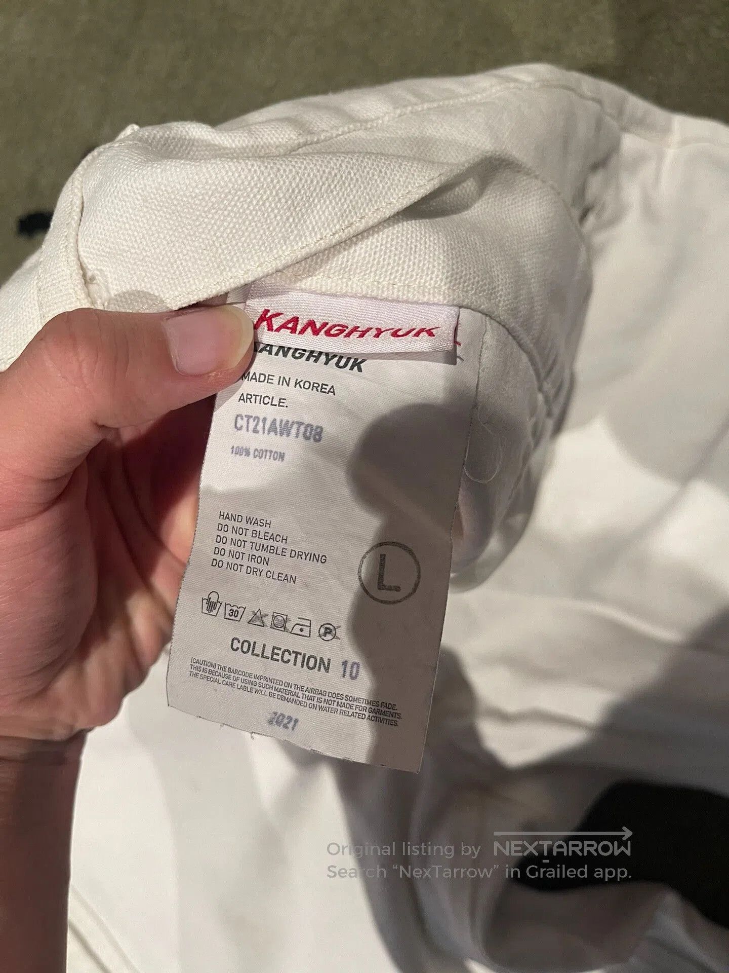 Raf Simons kanghyuk 2021 denim pants with unique design. Size US 34 / EU 50 - 4 Thumbnail