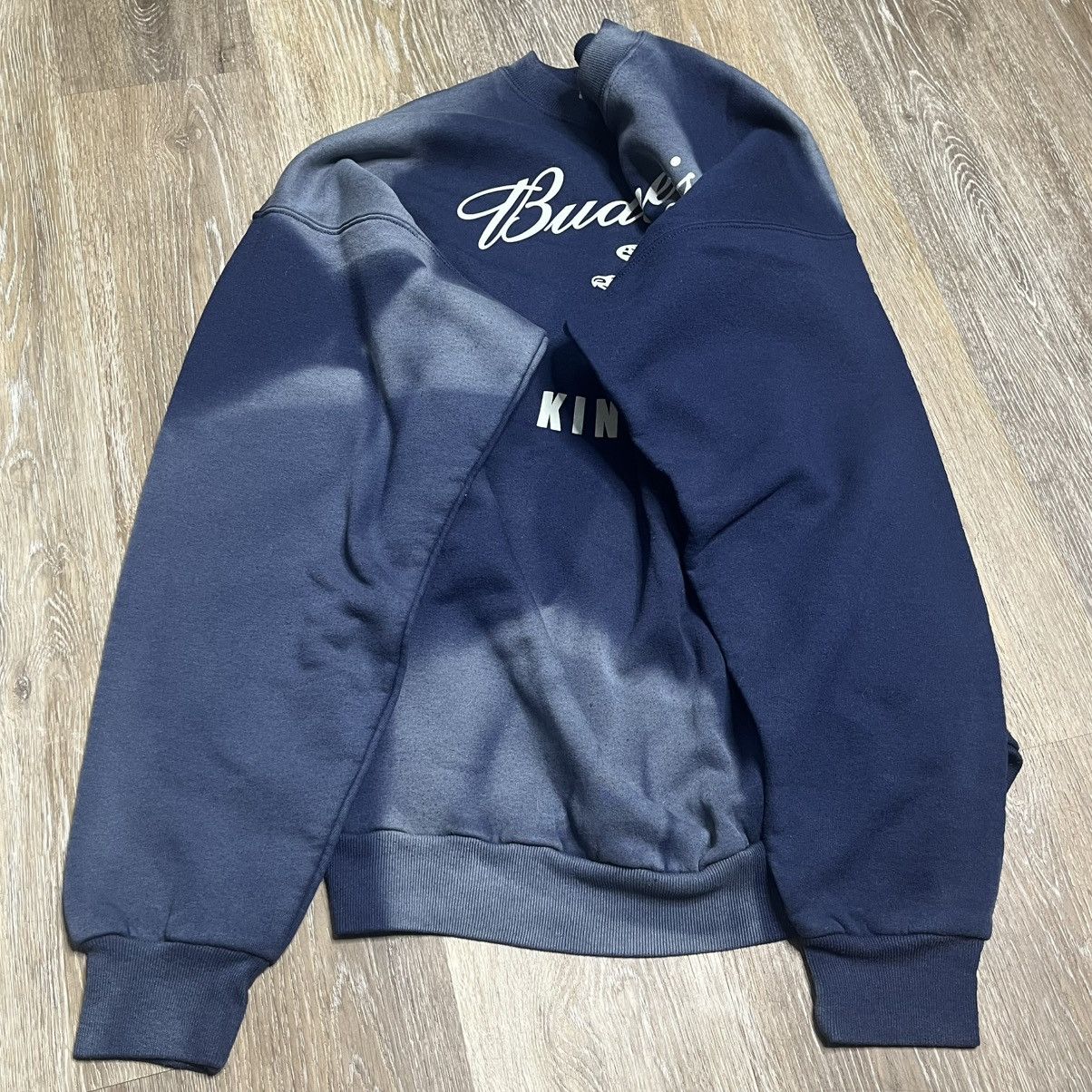 Budweiser × Vintage thrashed 90s budweiser king of beers sweatshirt Size US XL / EU 56 / 4 - 6 Thumbnail