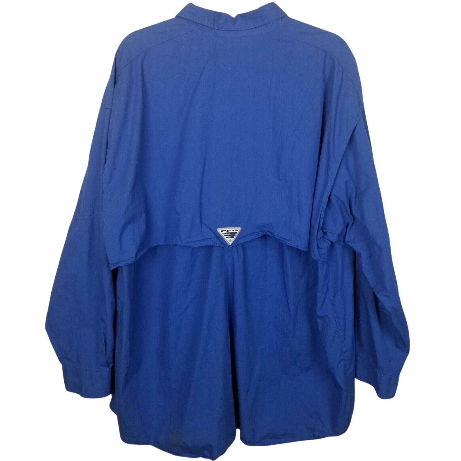 Columbia Columbia PFG Mens Vented Fishing Shirt XXL Outdoor Utility Size US XXL / EU 58 / 5 - 9 Thumbnail
