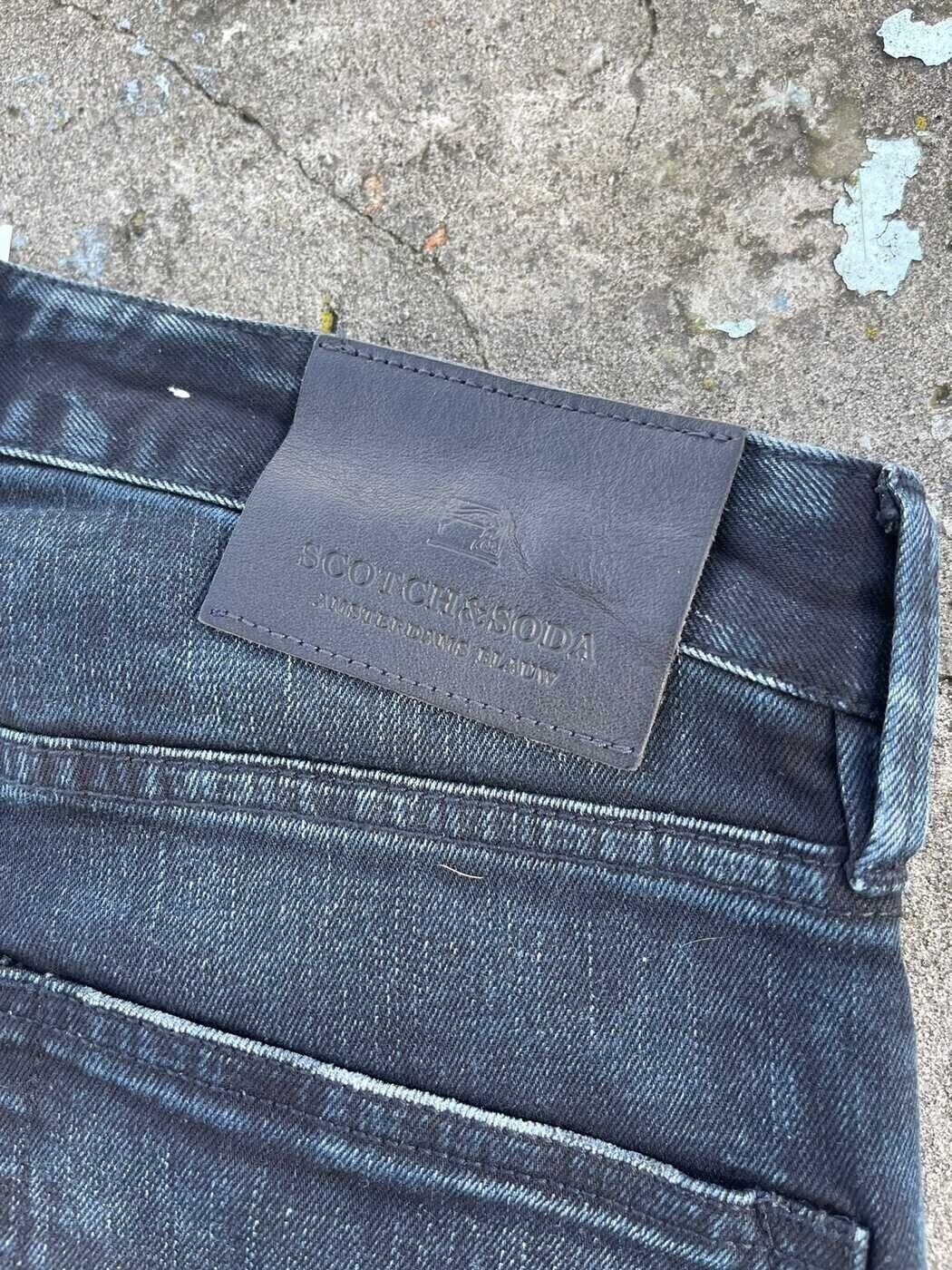Scotch & Soda Dark Washed Blue Skinny Fit Scotch&Soda Slim Size US 32 / EU 48 - 5 Thumbnail