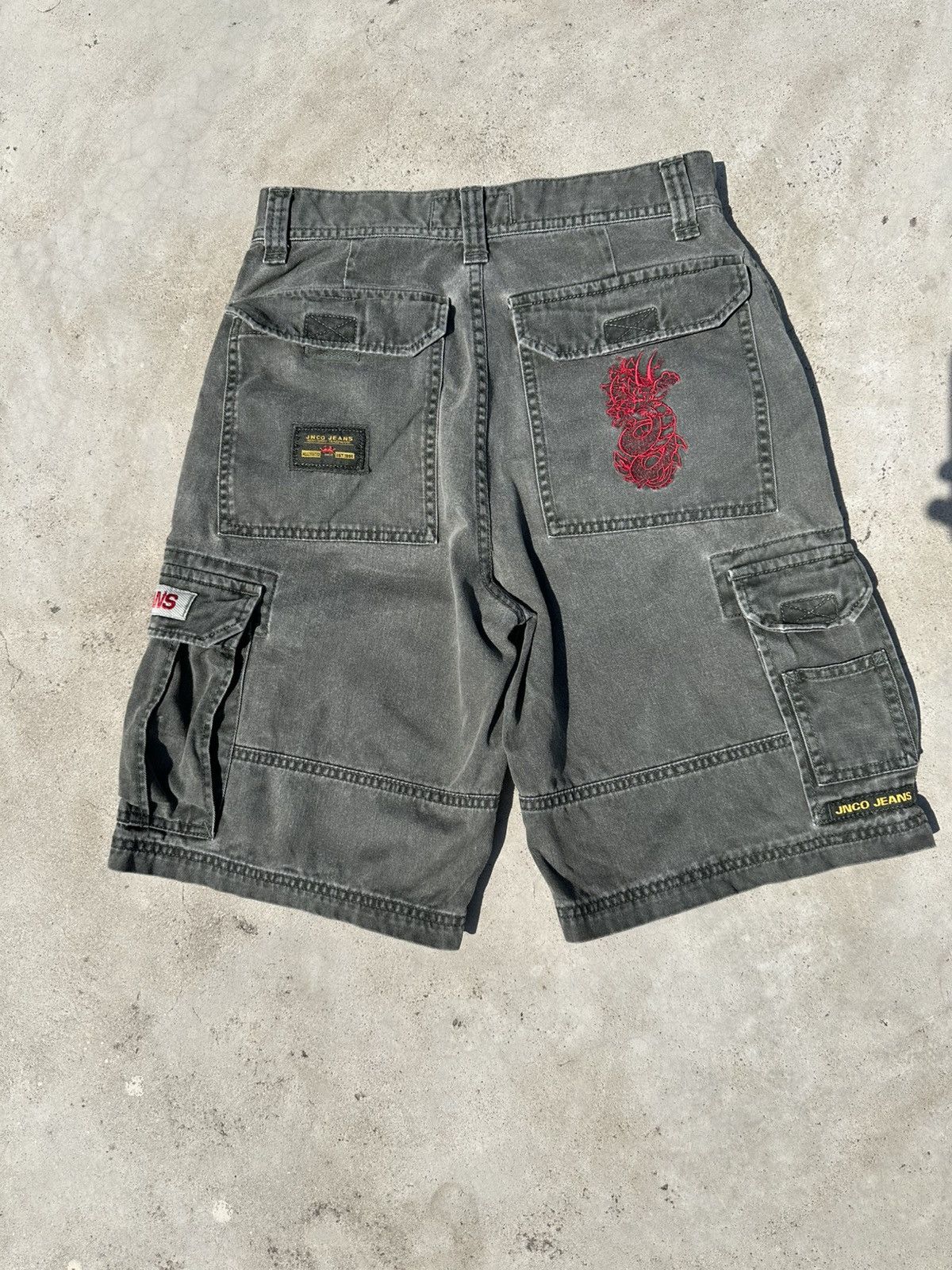JNCO × Vintage Vintage JNCO Jeans Cargo Shorts - Kids Size 28 Size US 28 / EU 44 - 9 Thumbnail