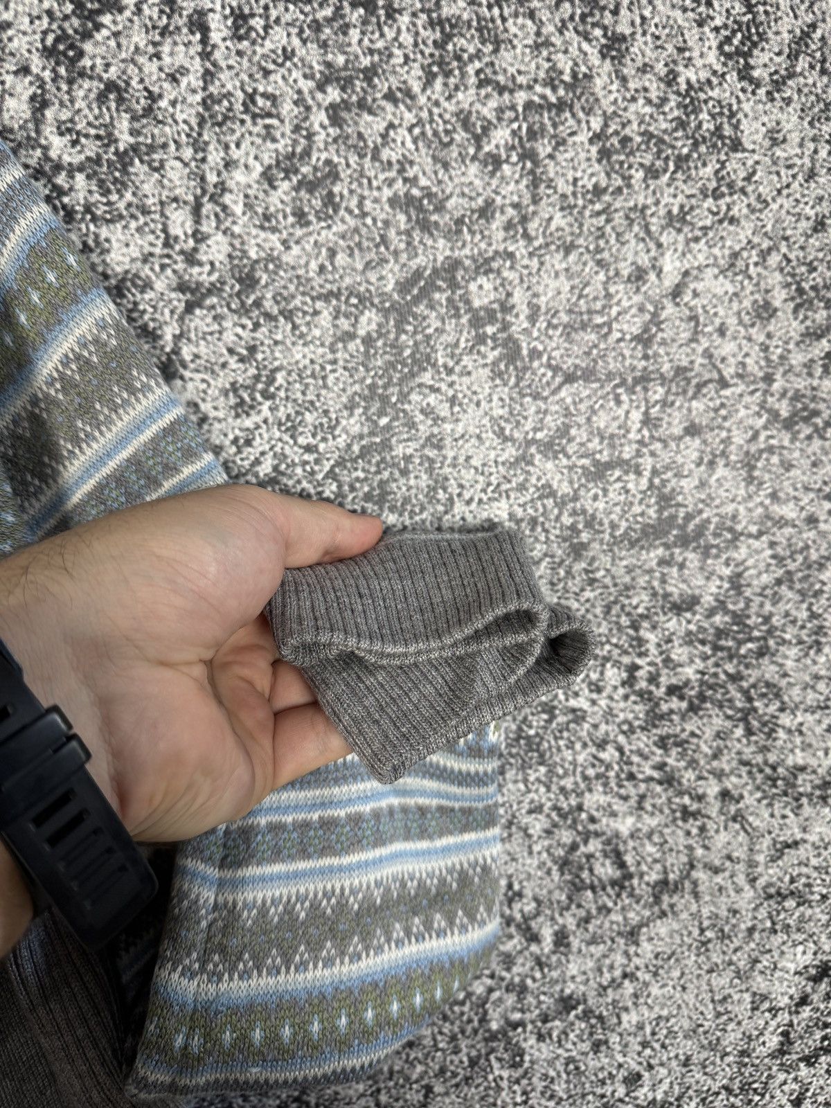 The North Face The North Face Fair Isle Wool Sweater 1/4 Zip Nordic Knit M Size M / US 6-8 / IT 42-44 - 6 Thumbnail