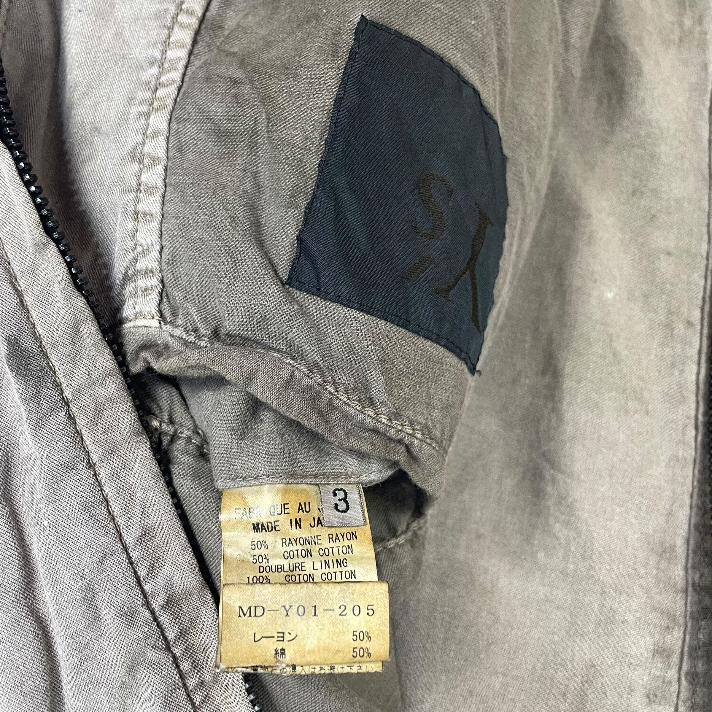Yohji Yamamoto Yohji Yamamoto A/W 2012 Asymmetric Zip Napoleon Jacket Size US L / EU 52-54 / 3 - 11 Thumbnail