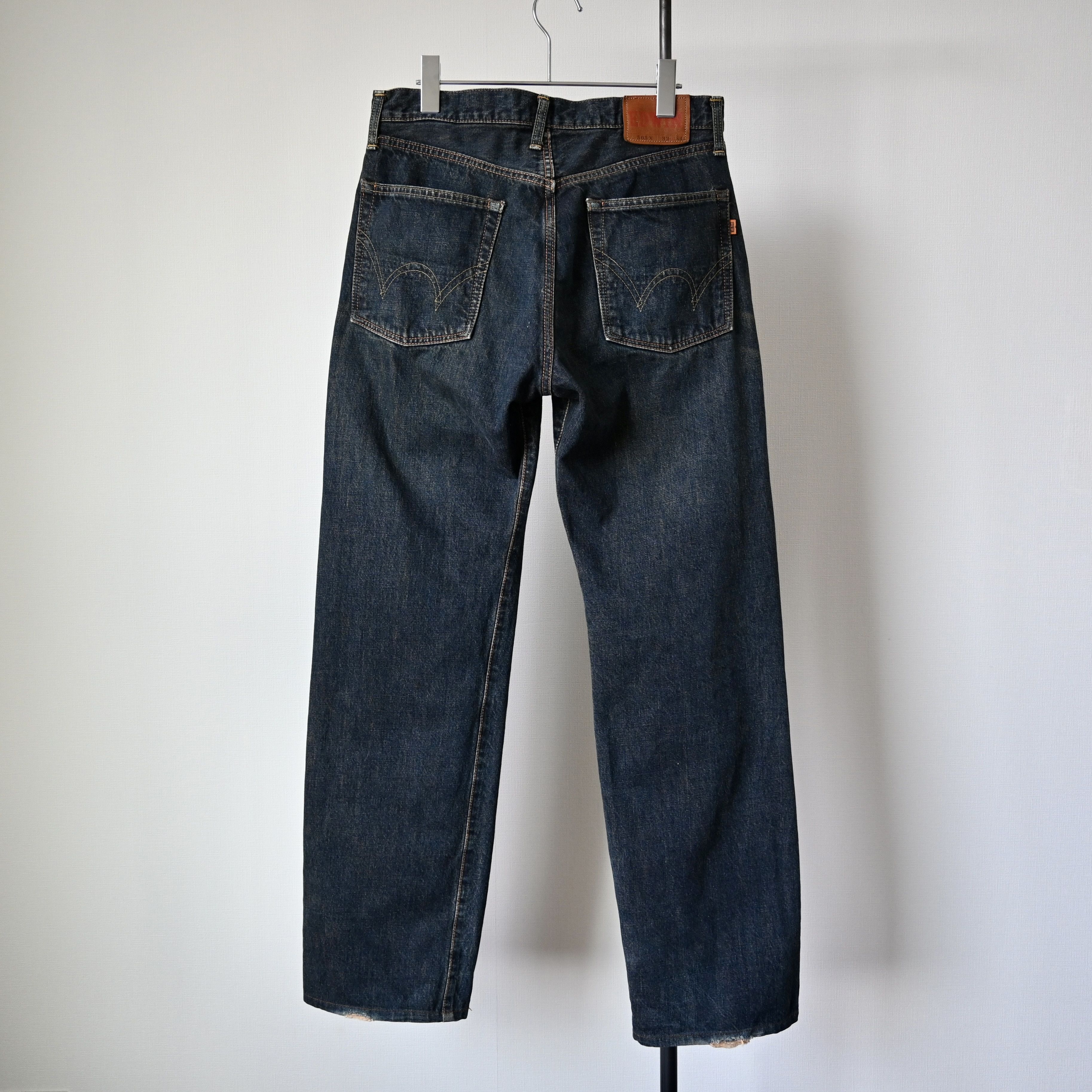 Edwin VTG 1990s EDWIN selvedged jeans, muddy wash, made in Japan Size US 32 / EU 48 - 2 Thumbnail