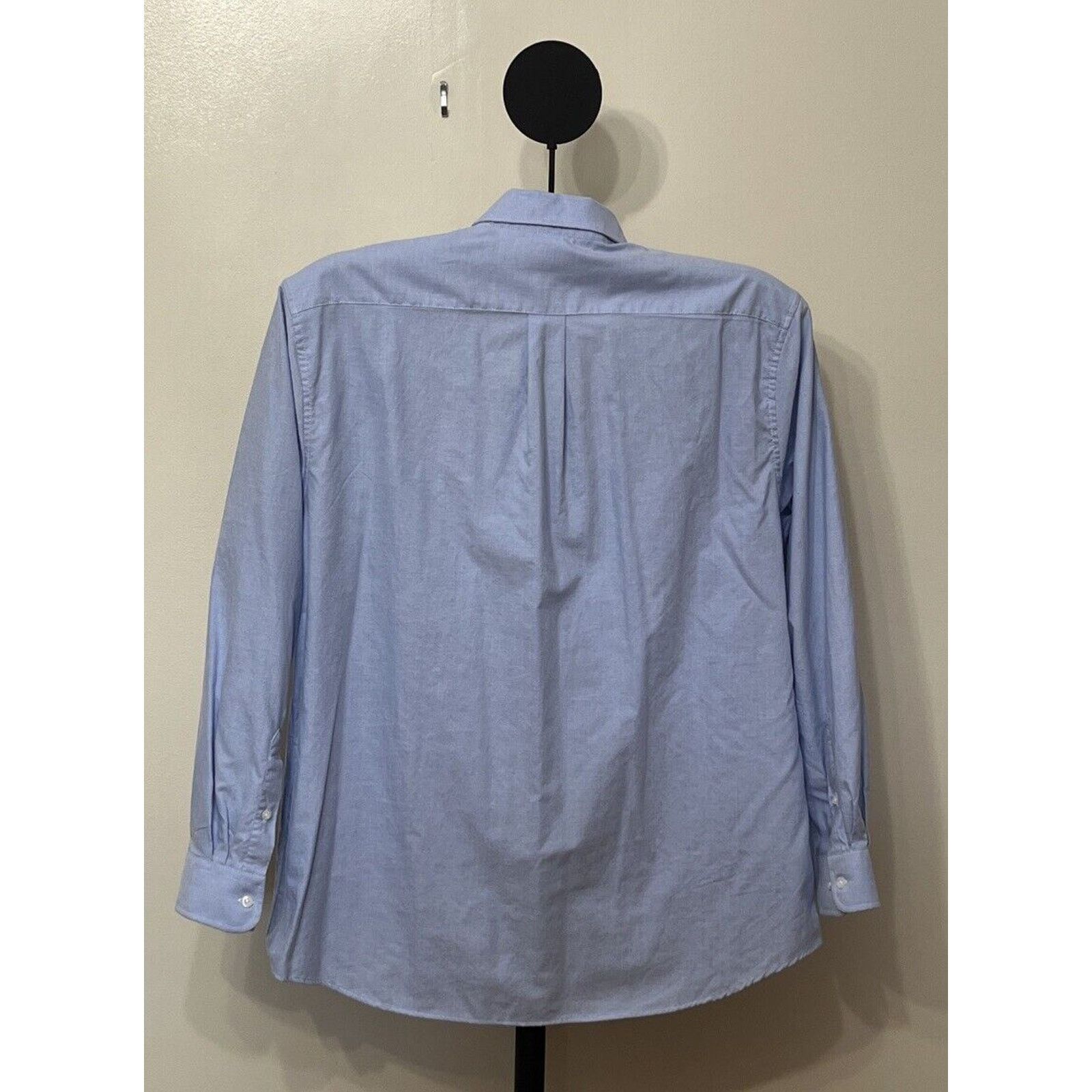 Saddlebred Saddlebred Oxford Blue Button Down Shirt - Size 17.5 34/35 Size US XL / EU 56 / 4 - 2 Thumbnail