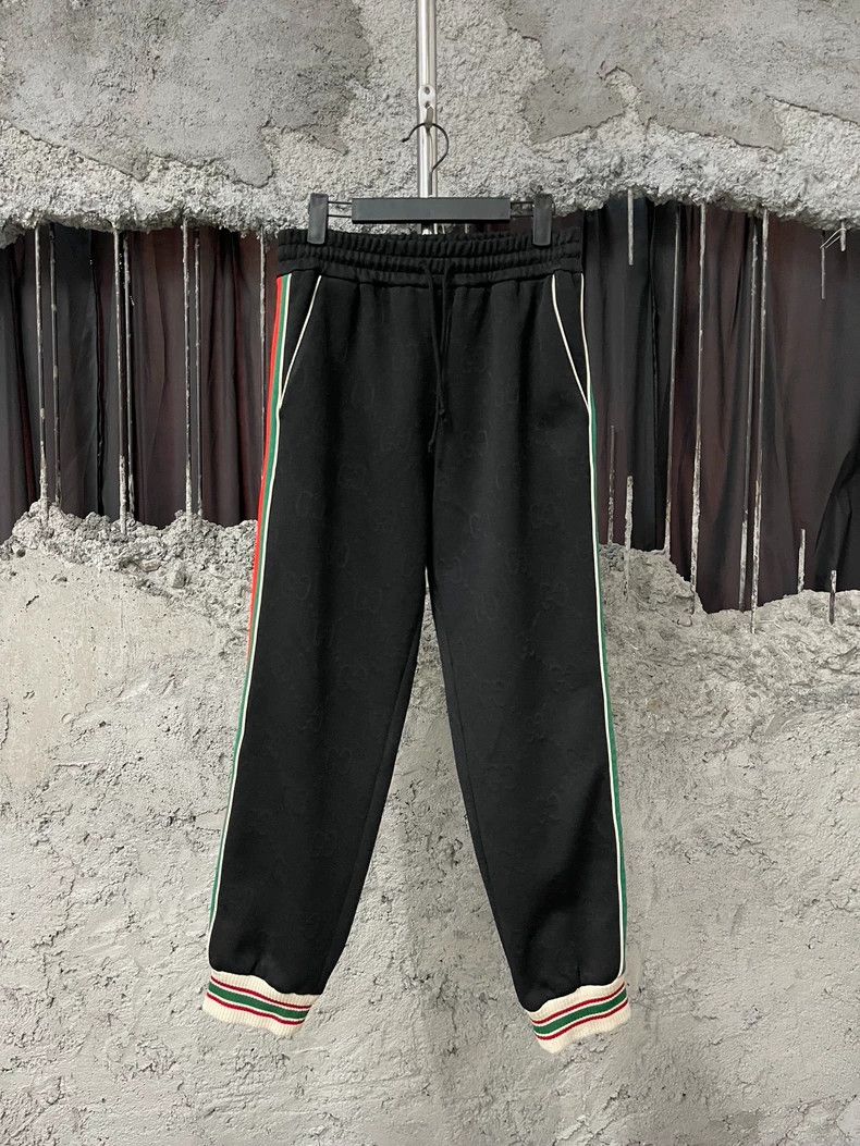 Gucci Size XS Full-print jacquad logo trousers 2503-Nextarr
