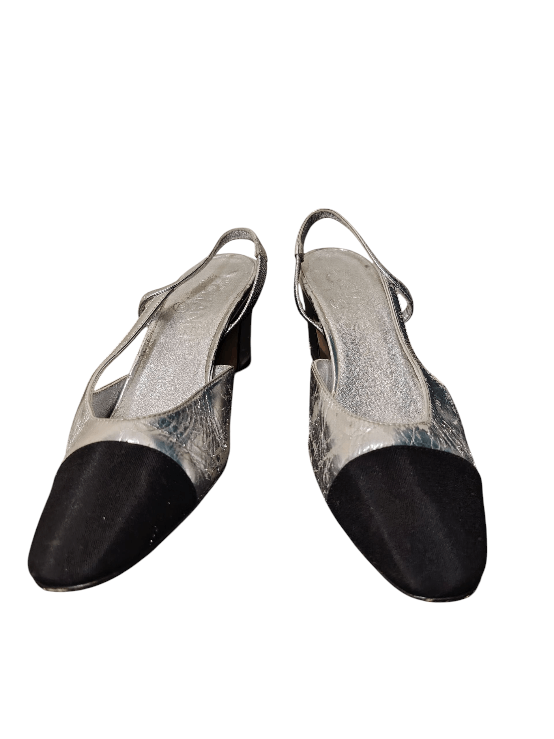 Chanel Distressed Chanel Heels Size US 6.5 / IT 36.5 - 1 Thumbnail