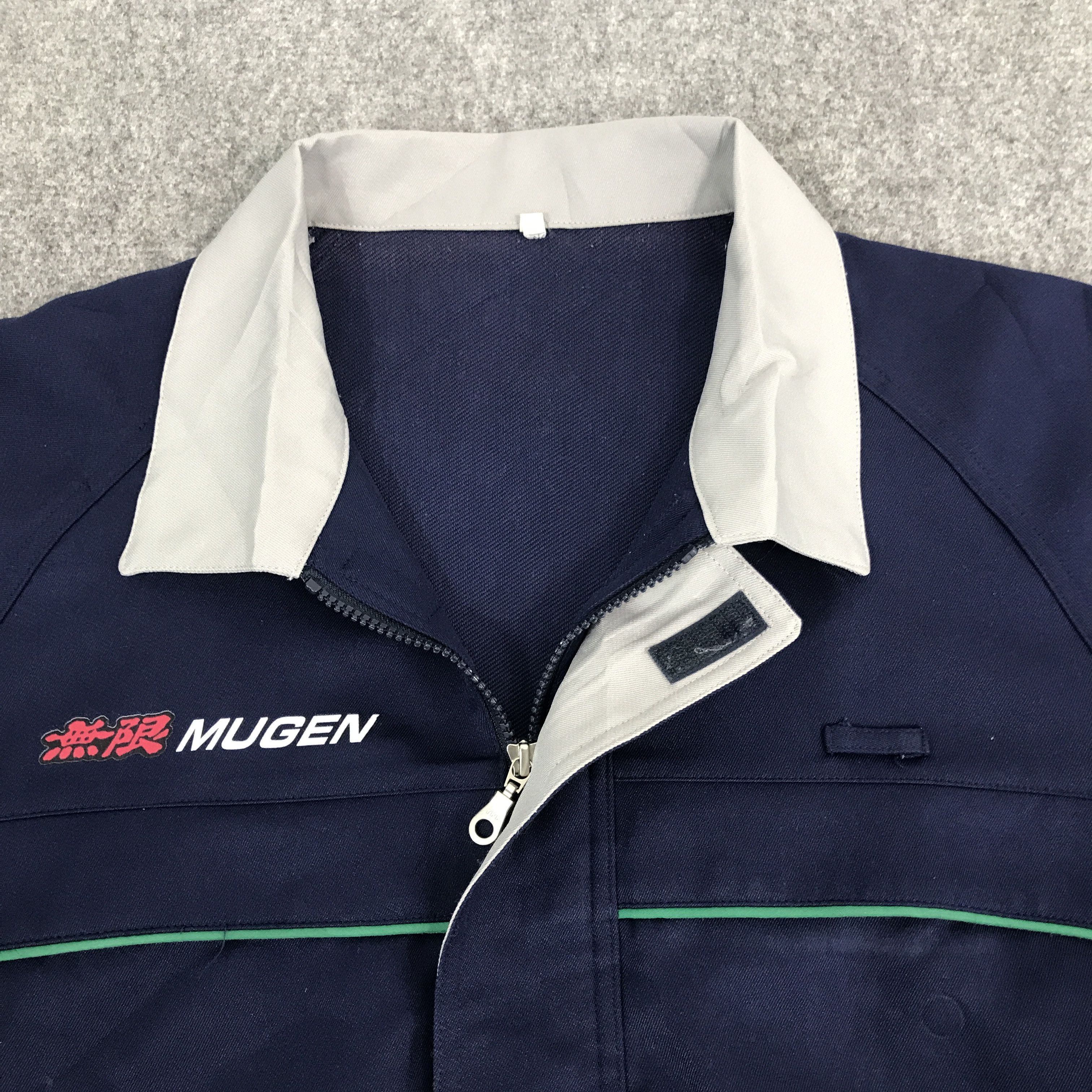 Japanese Brand Rare Honda Mugen Worker Racing Sport Custom Uniform Jacket Size US XL / EU 56 / 4 - 8 Thumbnail