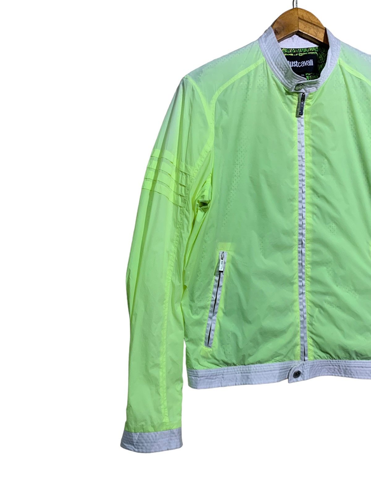 Just Cavalli 🔥JUST CAVALLI NYLON BIKERS JACKETS Size US M / EU 48-50 / 2 - 3 Thumbnail