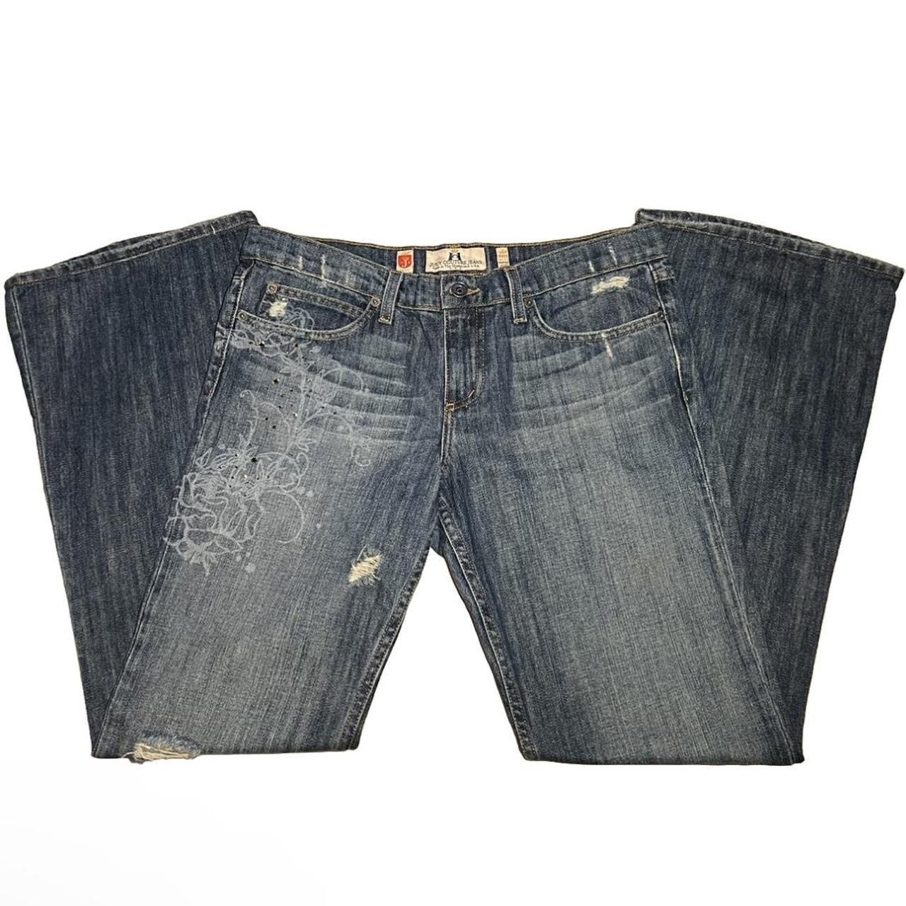 Juicy Couture Jeans Vintage Juicy Couture Jeans Size 30 Distressed Straight Leg Size 30" / US 8 / IT 44 - 3 Thumbnail