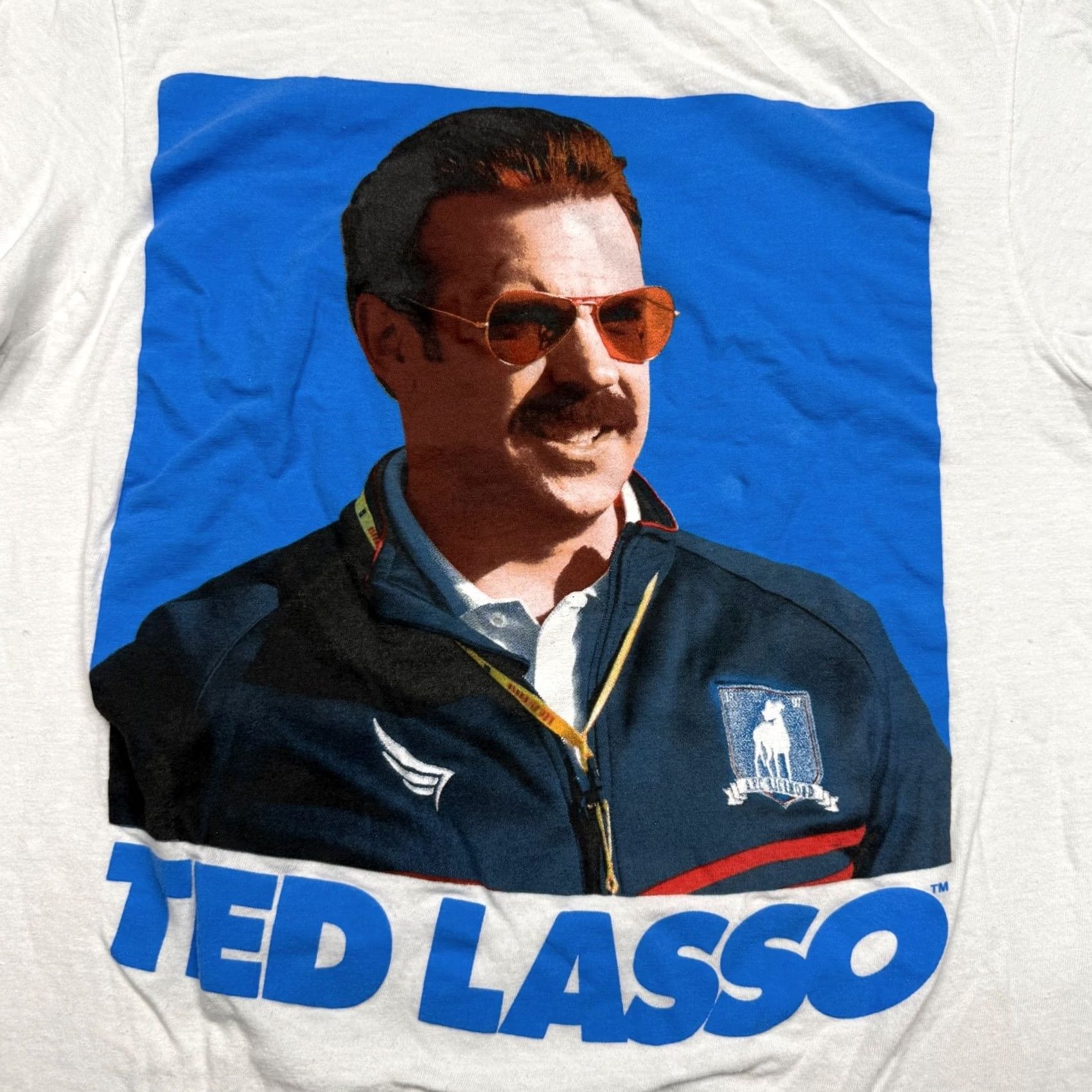Vintage Ted Lasso Shirt Adults Size Small S White Short Sleeve Crew Neck Casual Mens Size US S / EU 44-46 / 1 - 8 Thumbnail