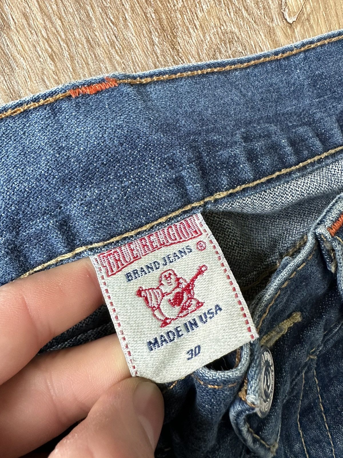 True Religion VINTAGE TRUE RELIGION SEAFARER BELL BOTTOM FLARE DENIM PANTS Size US 30 / EU 46 - 7 Thumbnail