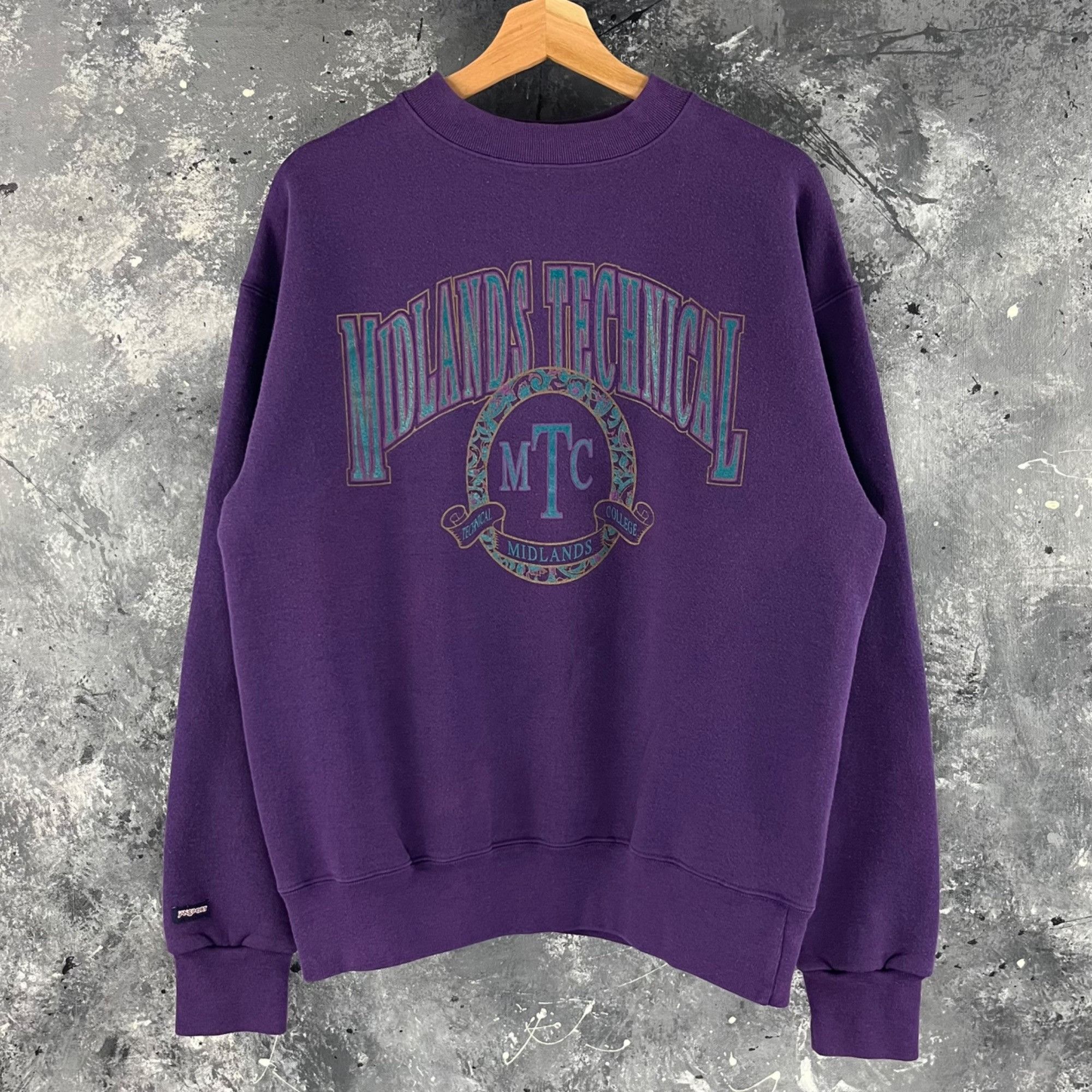 Vintage Vintage Midlands Technical College sweatshirt Size US M / EU 48-50 / 2 - 1 Thumbnail