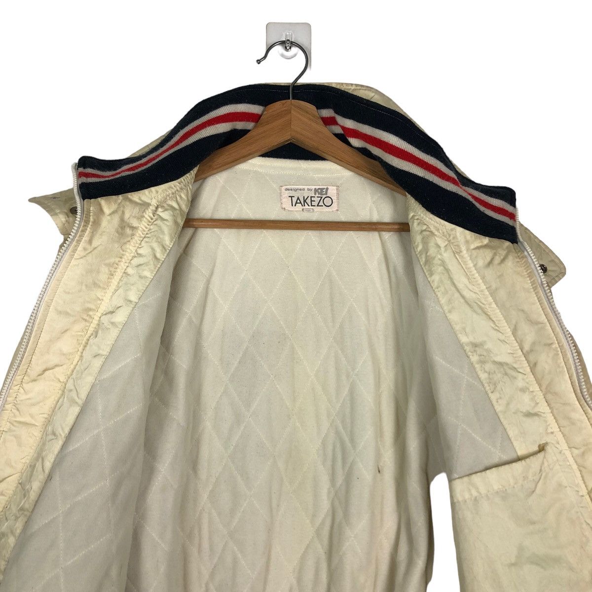 Japanese Brand Vintage Bondage Bomber Jacket Takezo Asa Big Logo Spell Out Size US M / EU 48-50 / 2 - 14 Thumbnail