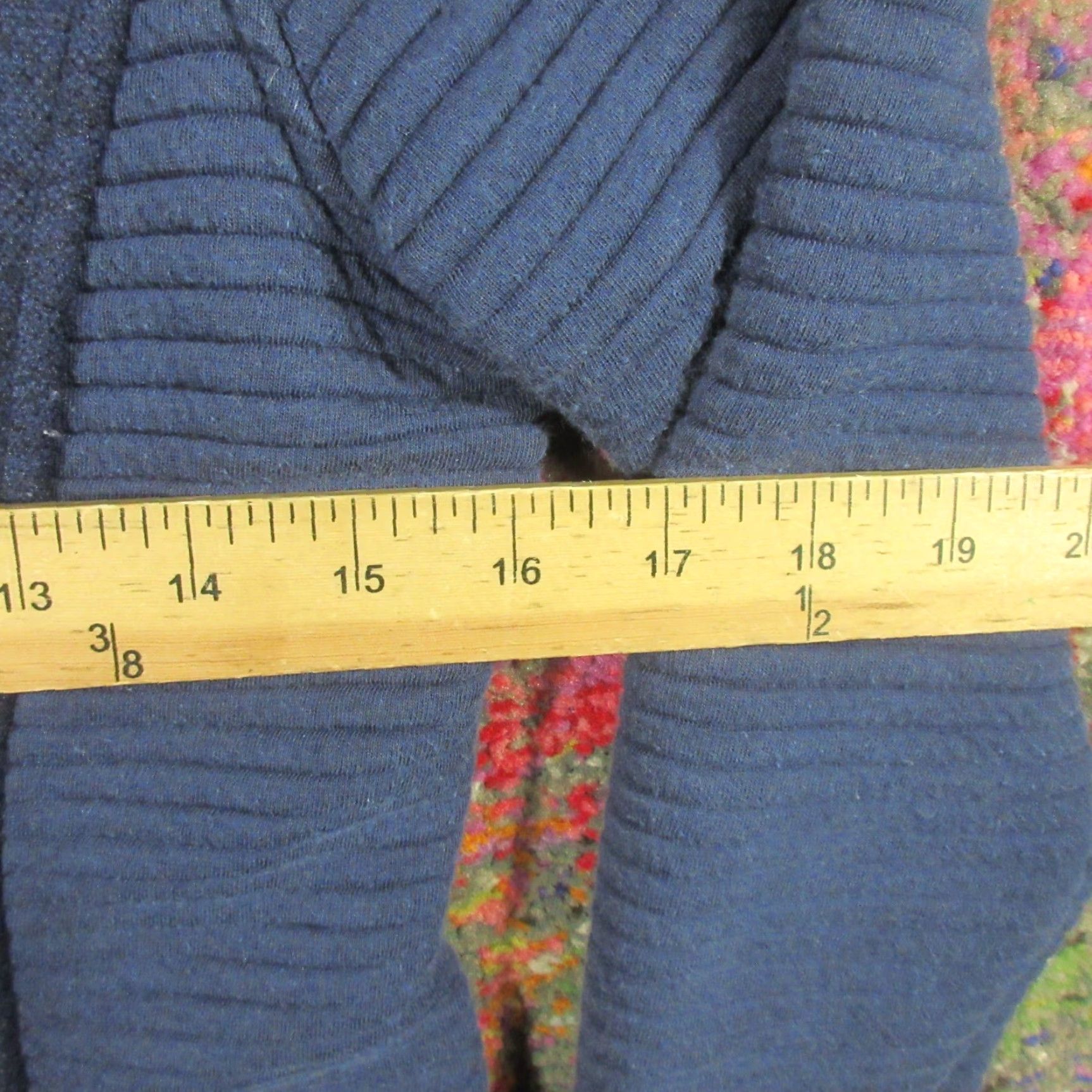 The North Face The North Face Fleece Sweater Jacket Womens XS Navy Blue Hooded Full Zip High Neck Rib Sleeves Mid-Length Casual Winter Spring Fall Womens Size XS / US 0-2 / IT 36-38 - 5 Thumbnail