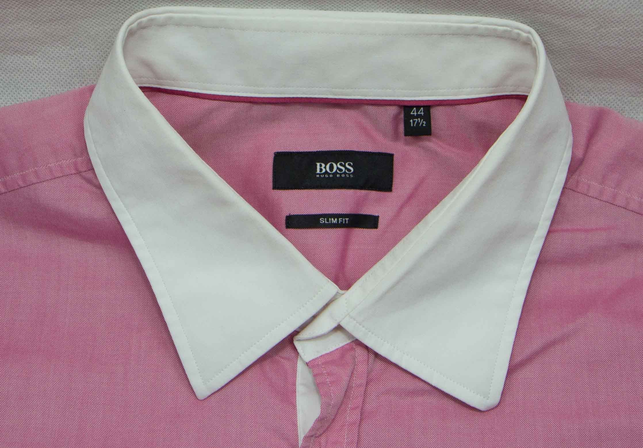 Hugo Boss -- MENS HUGO BOSS SHIRT LONG SLEEVE COTTON SIZE L Size US L / EU 52-54 / 3 - 6 Thumbnail