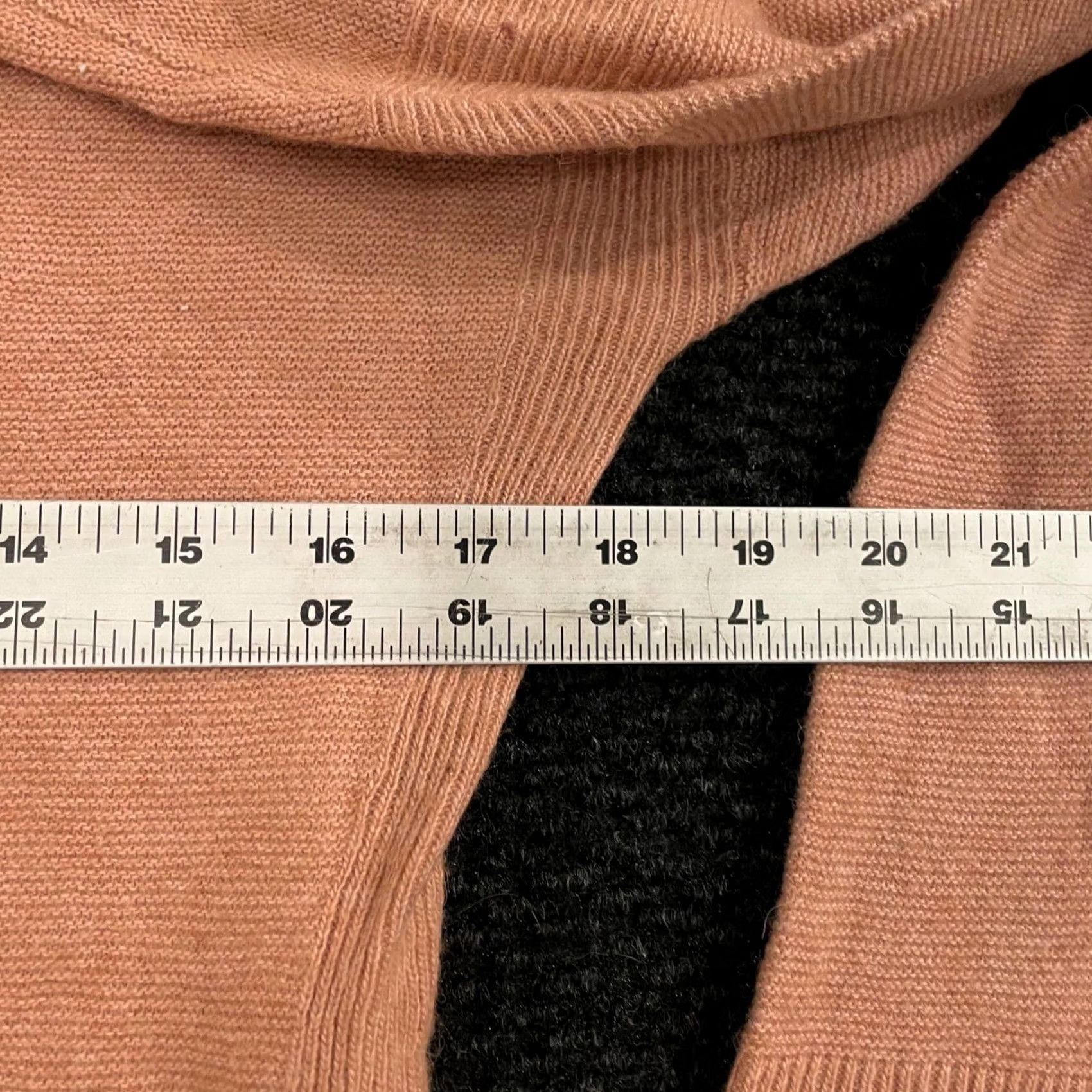 Madewell Madewell Sweater Shirt Pullover S Women Dolman Knit Waffle-Knit Merino Wool Blend Pink Scoop Neck Seasonal Casual Size S / US 4 / IT 40 - 6 Thumbnail