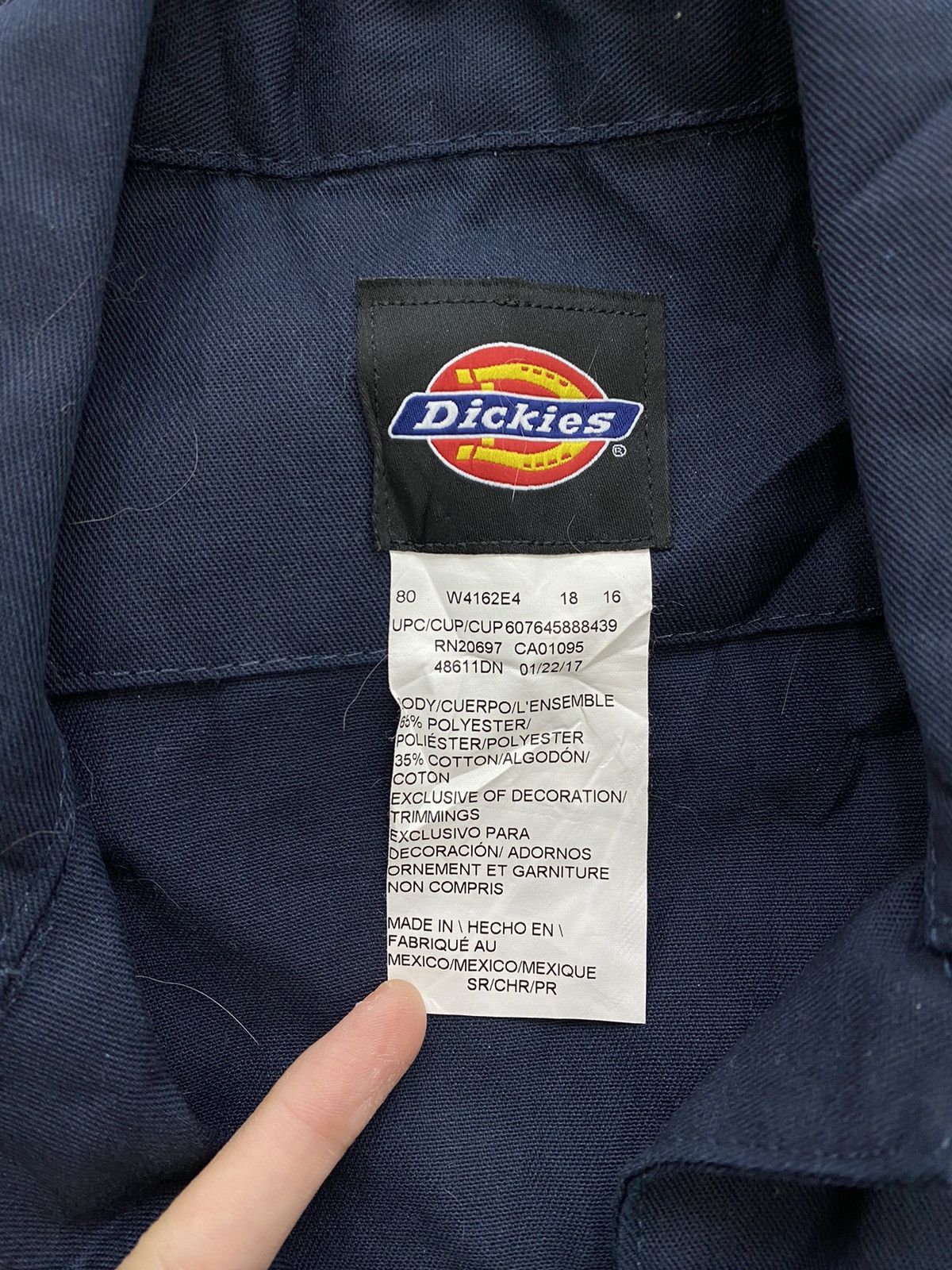 Dickies DICKIES USA Small Embroidered Logo Racing Machanic Overalls Size US 40 / EU 56 - 7 Thumbnail