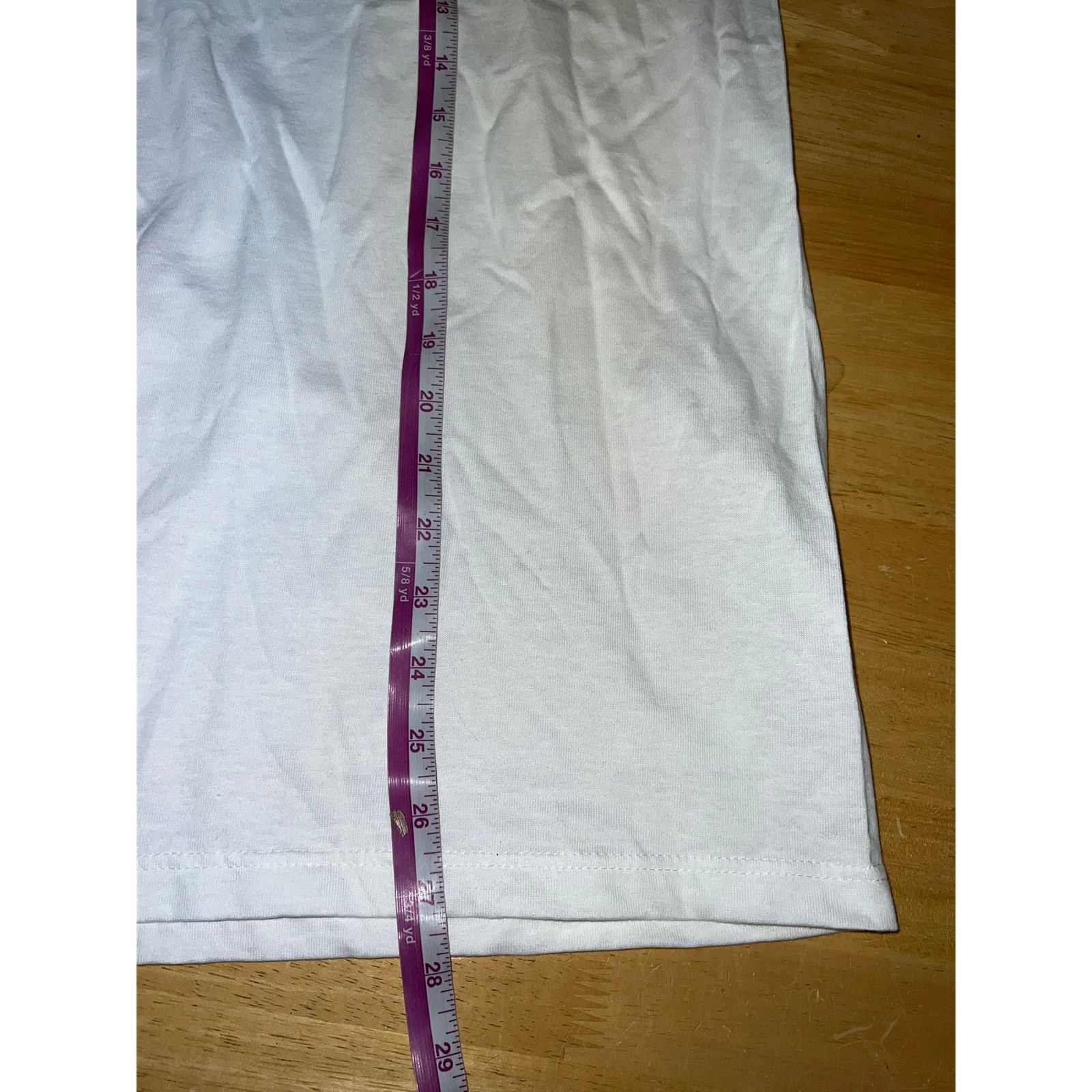 Jerzees Vintage White Blank Shirt Jerzees Stained On Sleeve Tee S Size US S / EU 44-46 / 1 - 10 Thumbnail